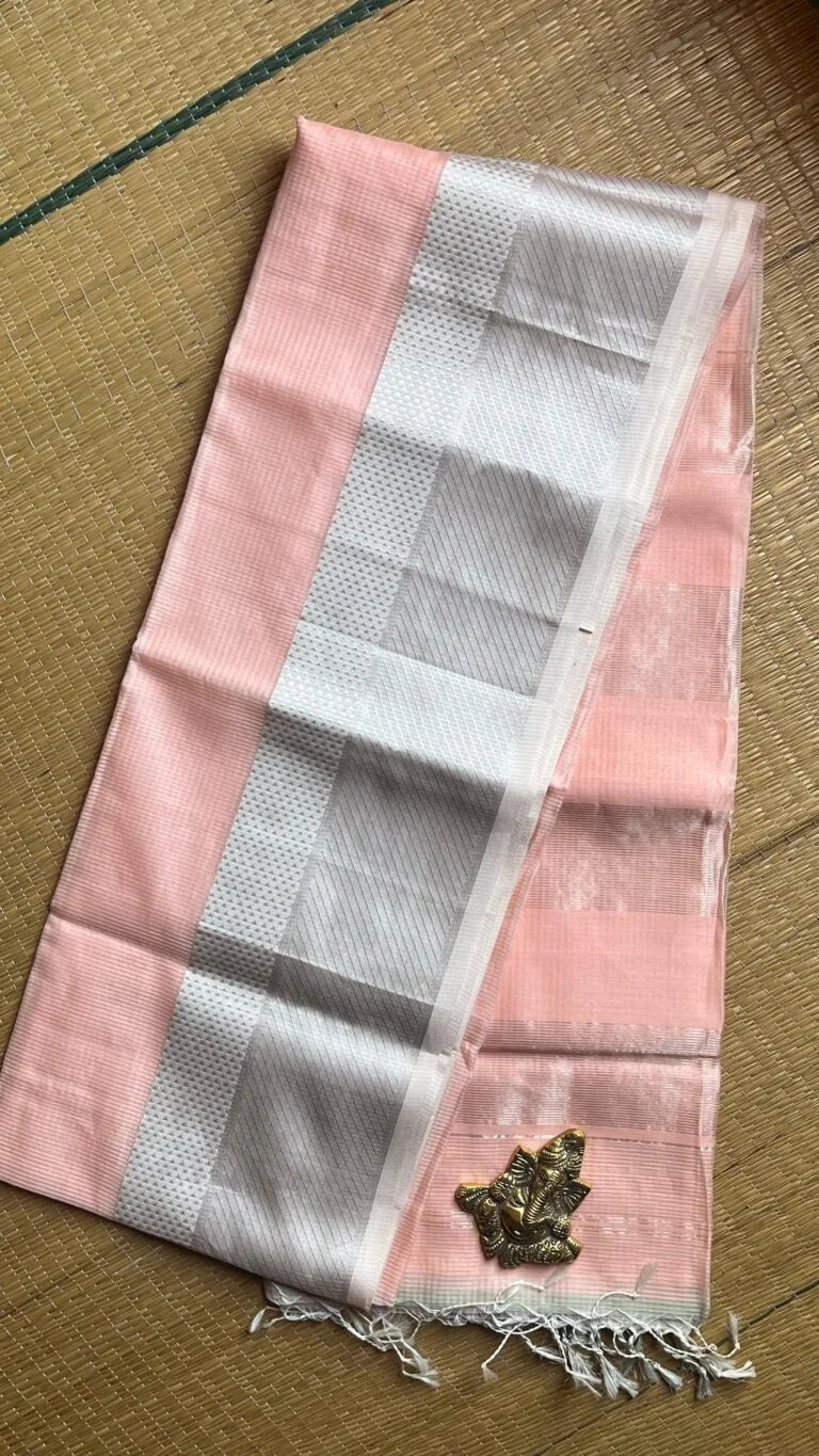 Kota Maheshwari Silk Cotton 05-01-MSC-OS-03 Soft Pink