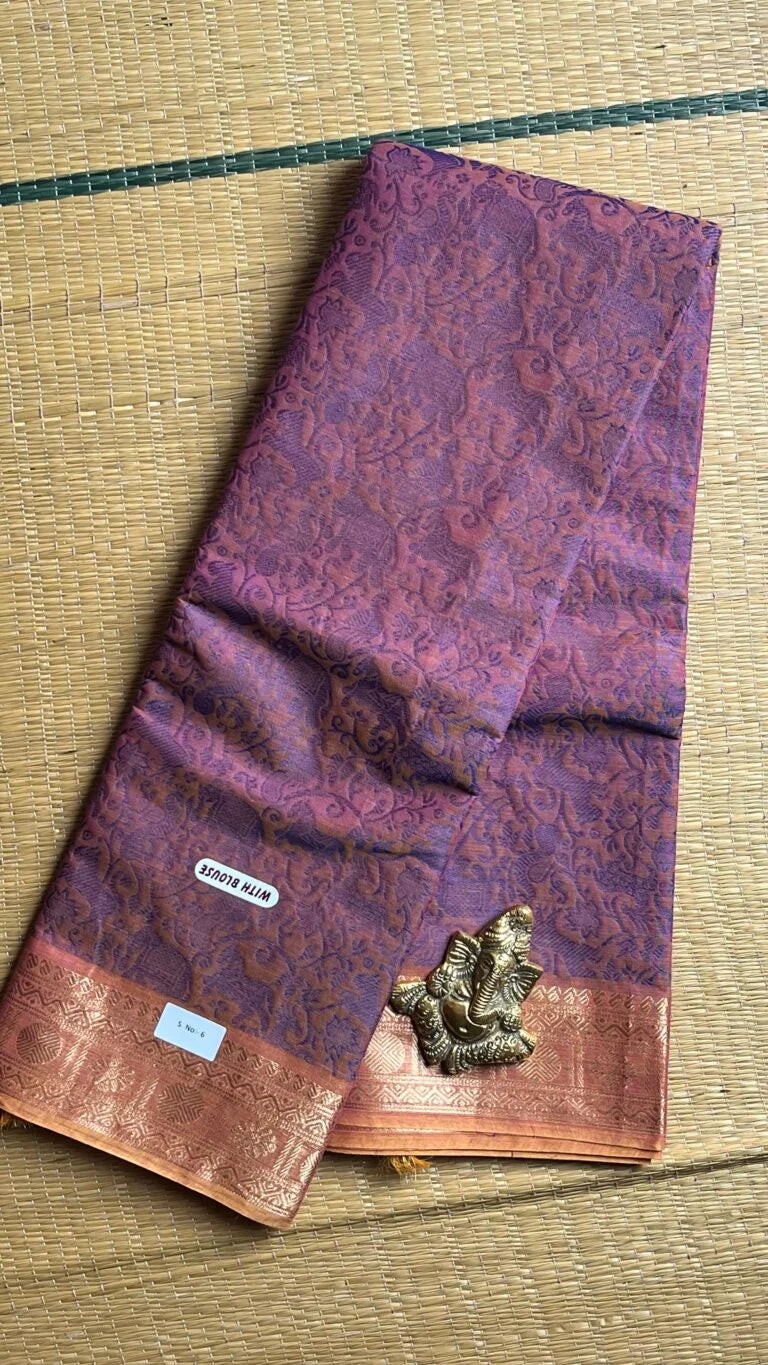 Vanasingaram Saree 01-03-06-PCS-31 – Orange