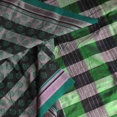 Ilkal Cotton Stripes Saree 44-05-PCSC-07