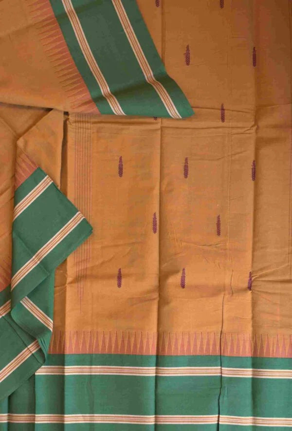 Korvai Cotton Vendhayam Saree 01-05-11-PCS-04