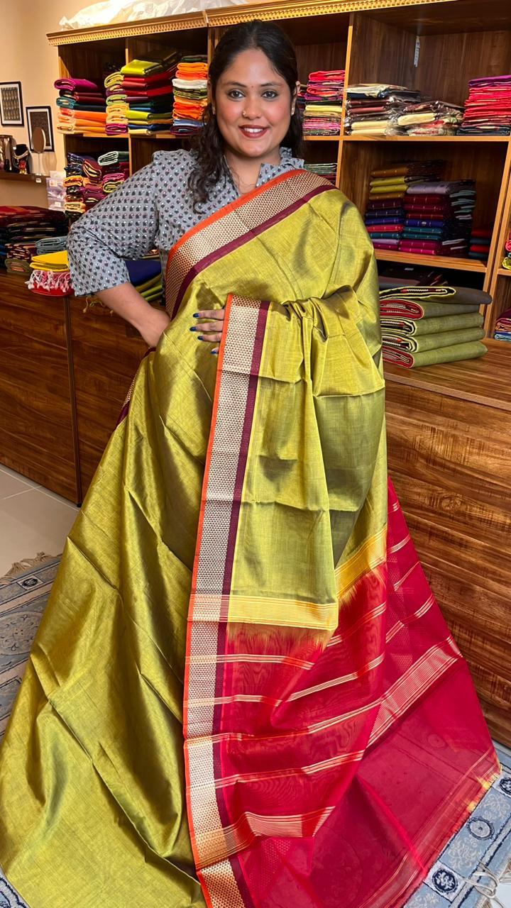 Devendra 7 Yards Saree -  11-11-PO-6Y-01/15 *SARANYA PONVANDU SAREE* 4 WEEKS WAIT TIME IS APPLICABLE - WILL BE WORTH THE WAIT