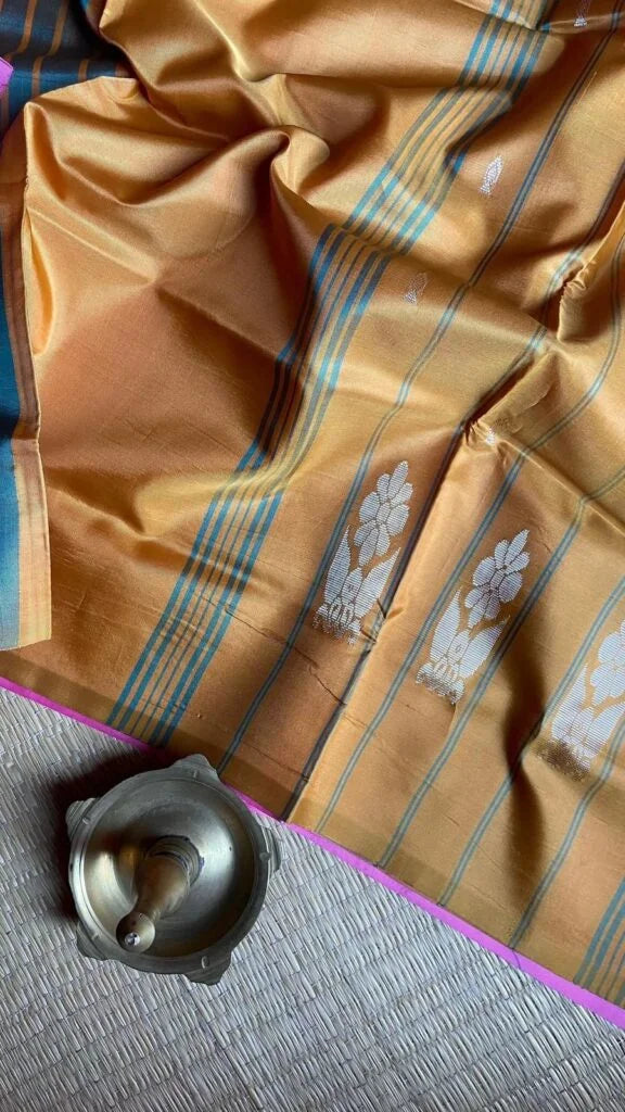 Chinnalampattu 6 Yards Pink Saree 03-01-CHI-10