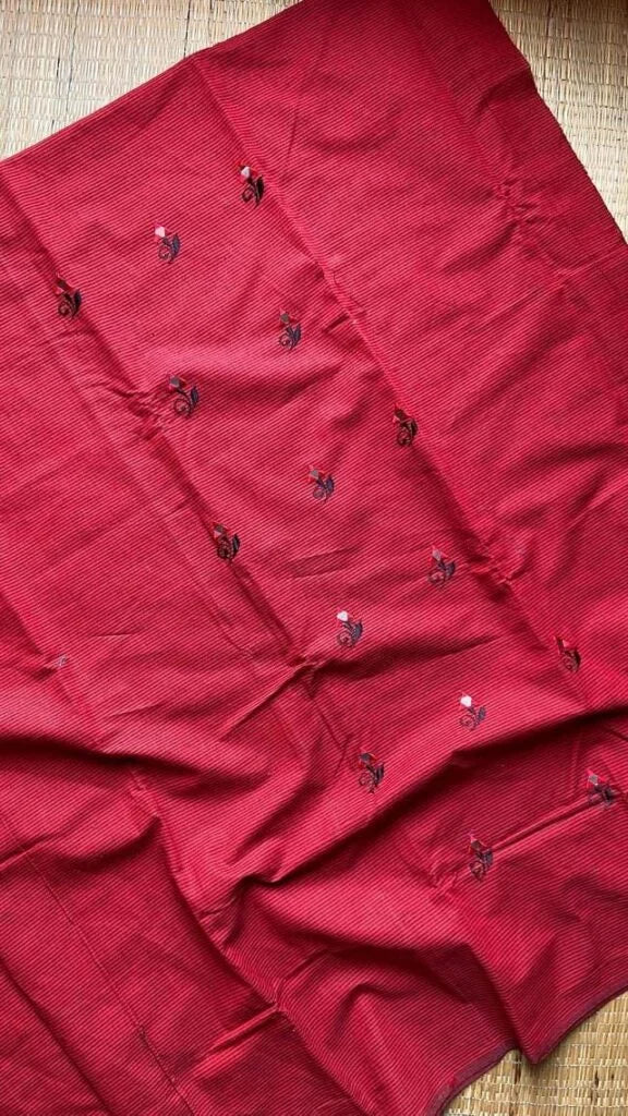 Kanchi cotton Salwar sets 01-08-02-SL-06 – Red