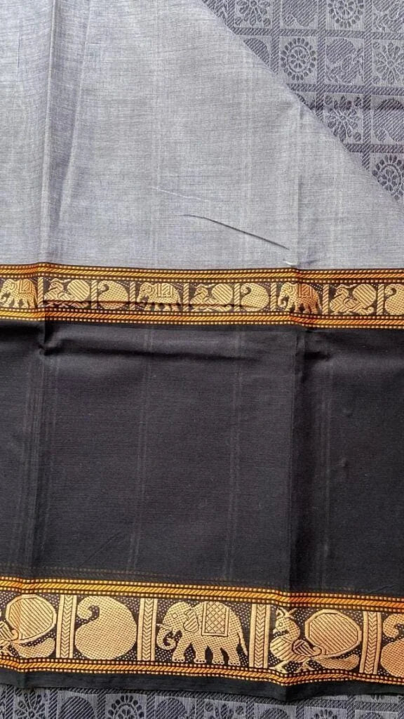 Aayiram Bhutta Sarees 01-08-08-PCS-06 – Black