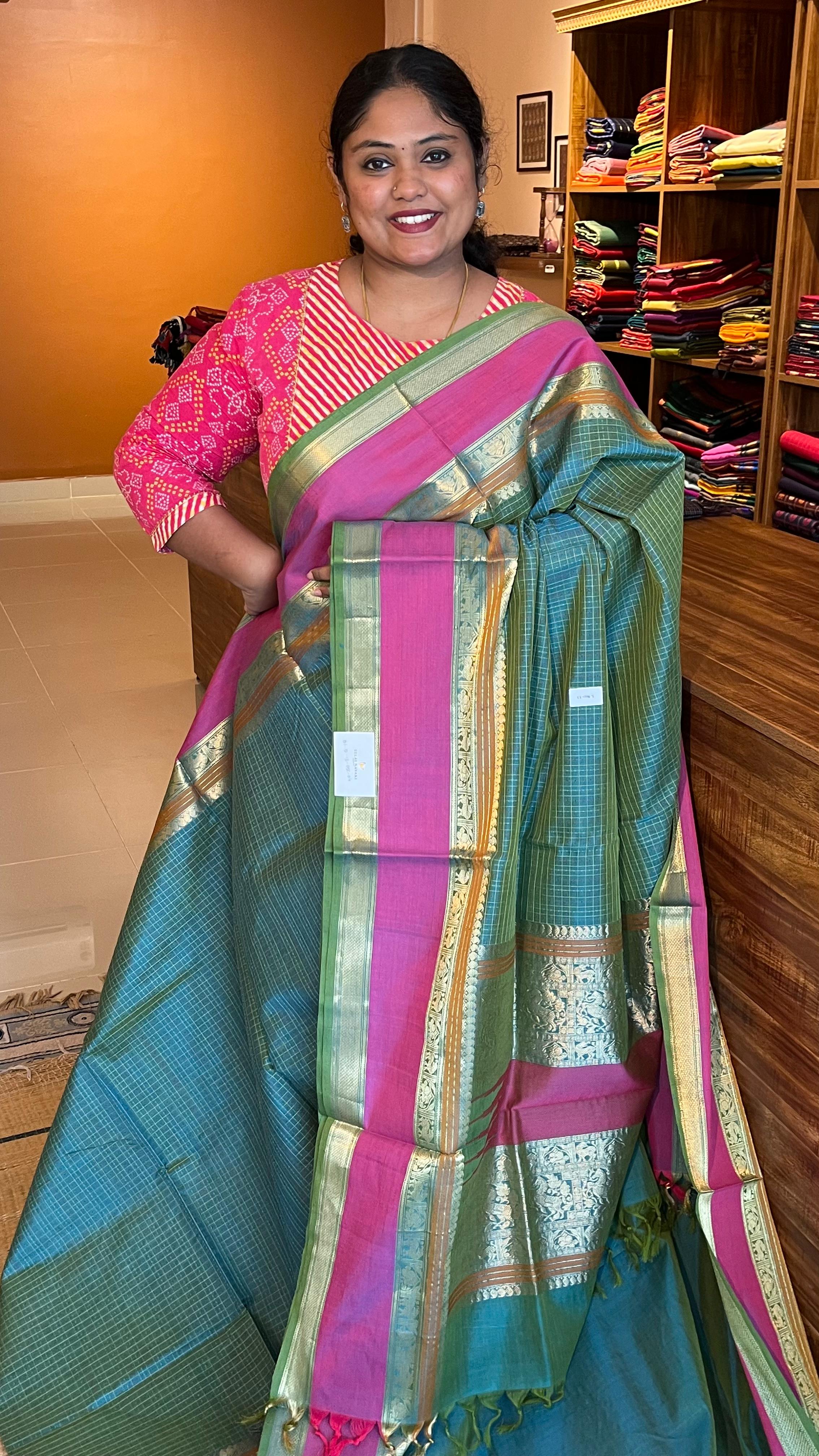 Kanchivaram Silk Cotton Saree - 01-12-13-PSC-04