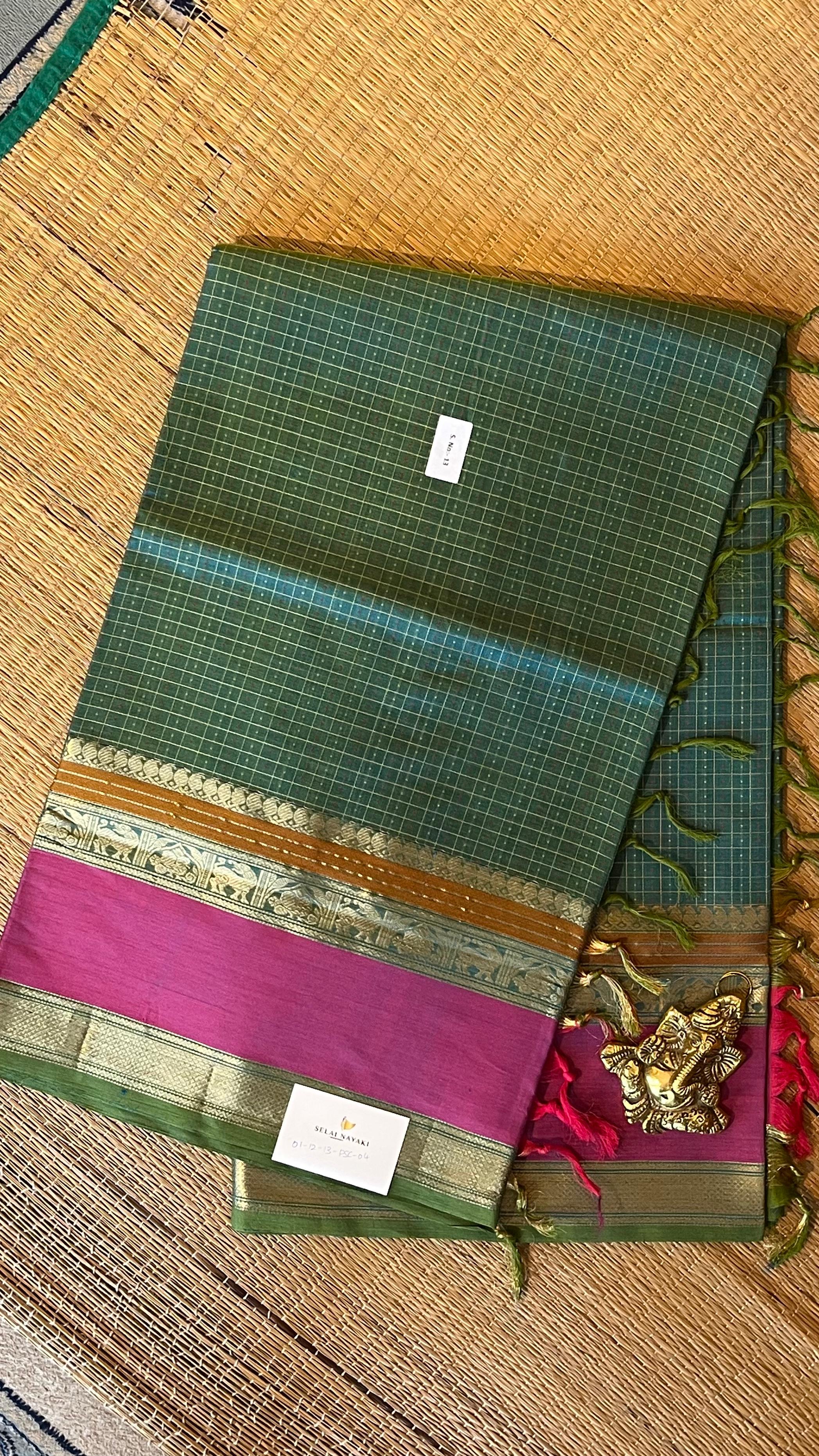 Kanchivaram Silk Cotton Saree - 01-12-13-PSC-04