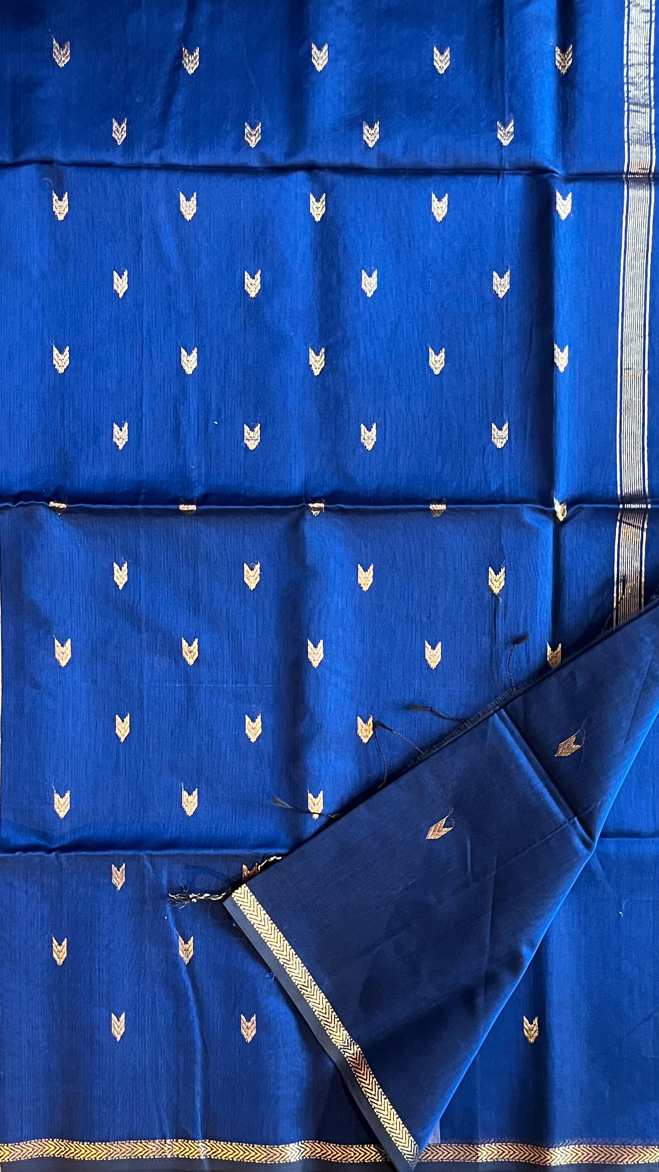 Maheshwari Silk Cotton Small Border - SB-05 (Ships in 4-5 WEEKS - PREORDER)