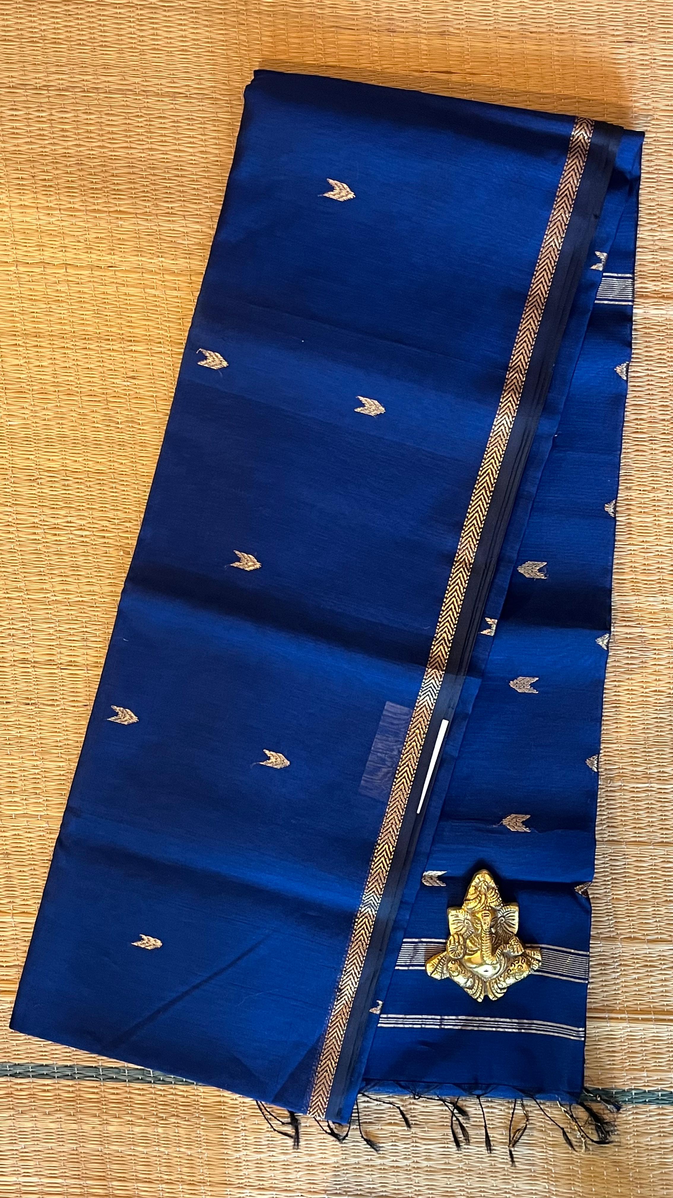 Maheshwari Silk Cotton Small Border - SB-05 (Ships in 4-5 WEEKS - PREORDER)
