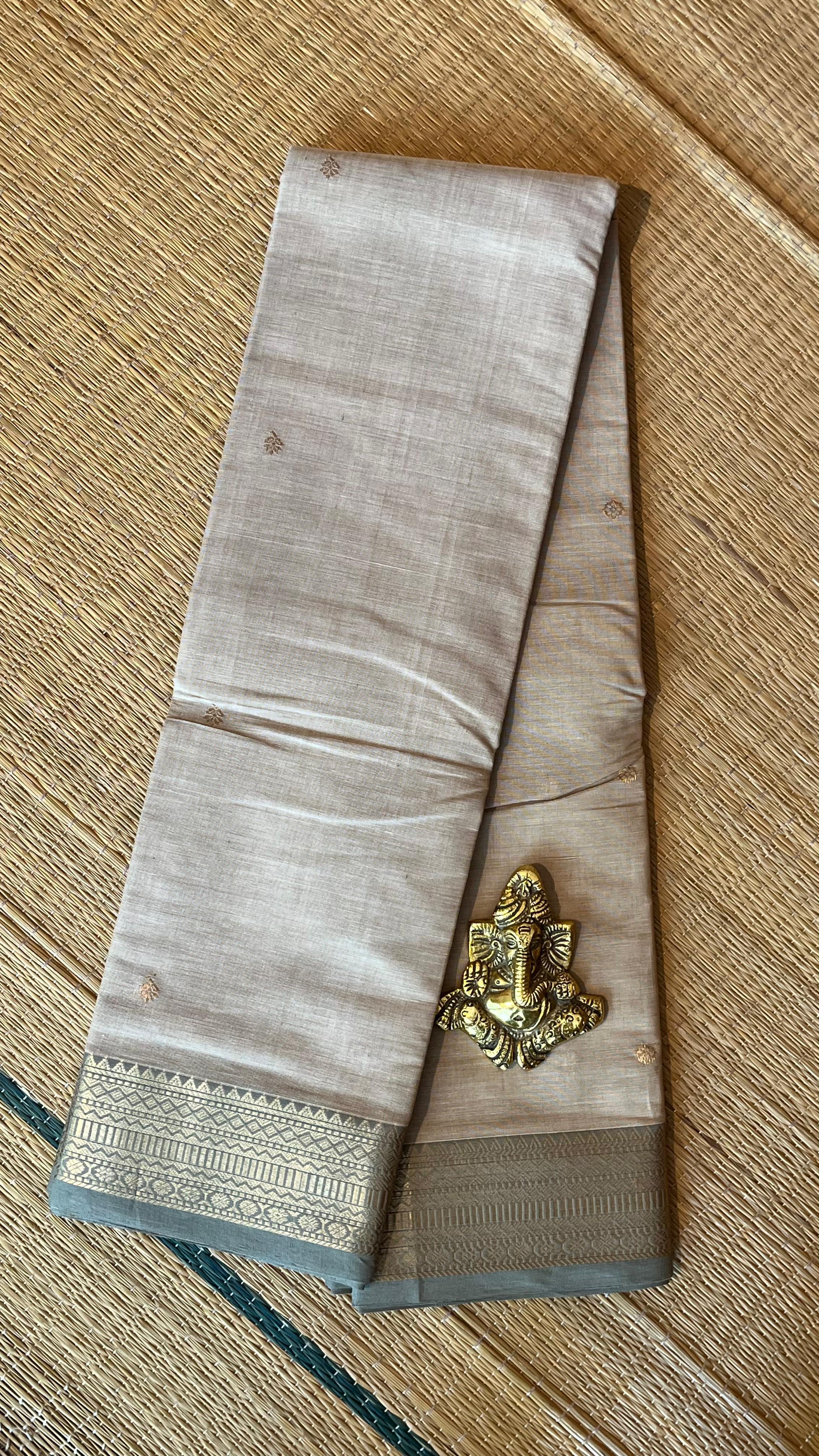 Pure Kanchi Cotton Sarees - 01-03-20-PCS-09