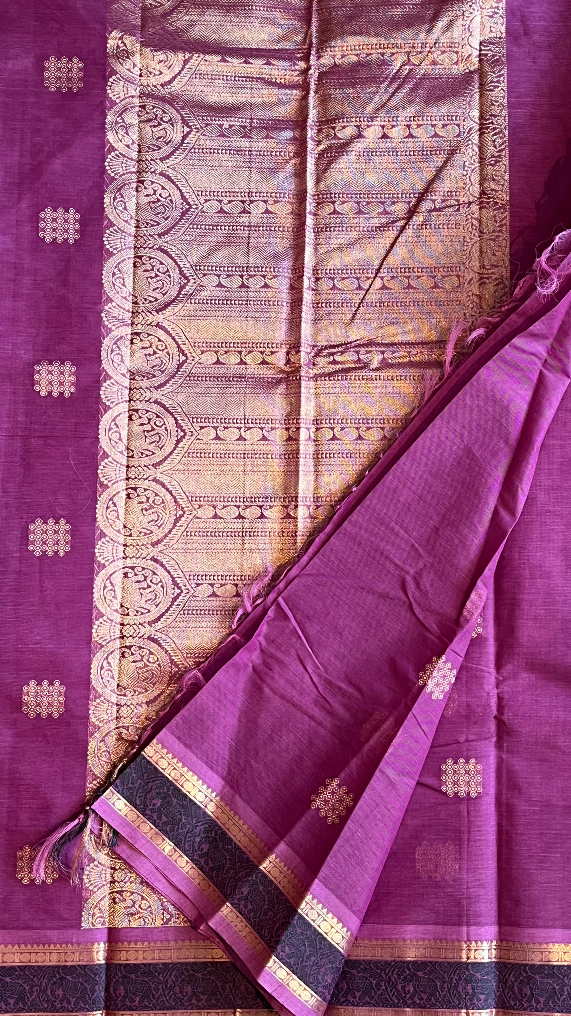 Pure Kanchi Cotton Sarees - 01-03-21-PCS-01