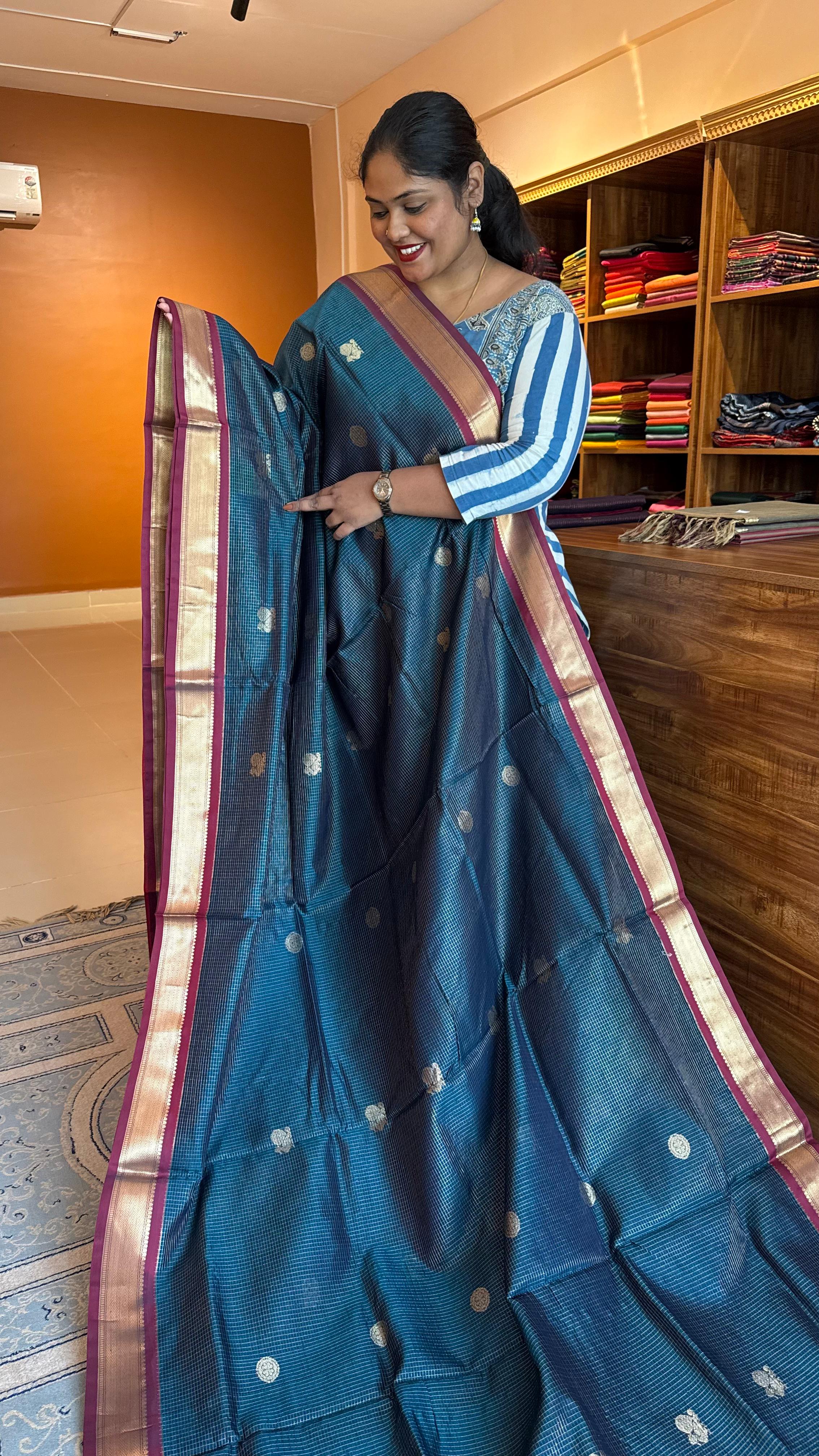 Kanchivaram Silk Cotton Madisar - 01-12-20-PSC-02