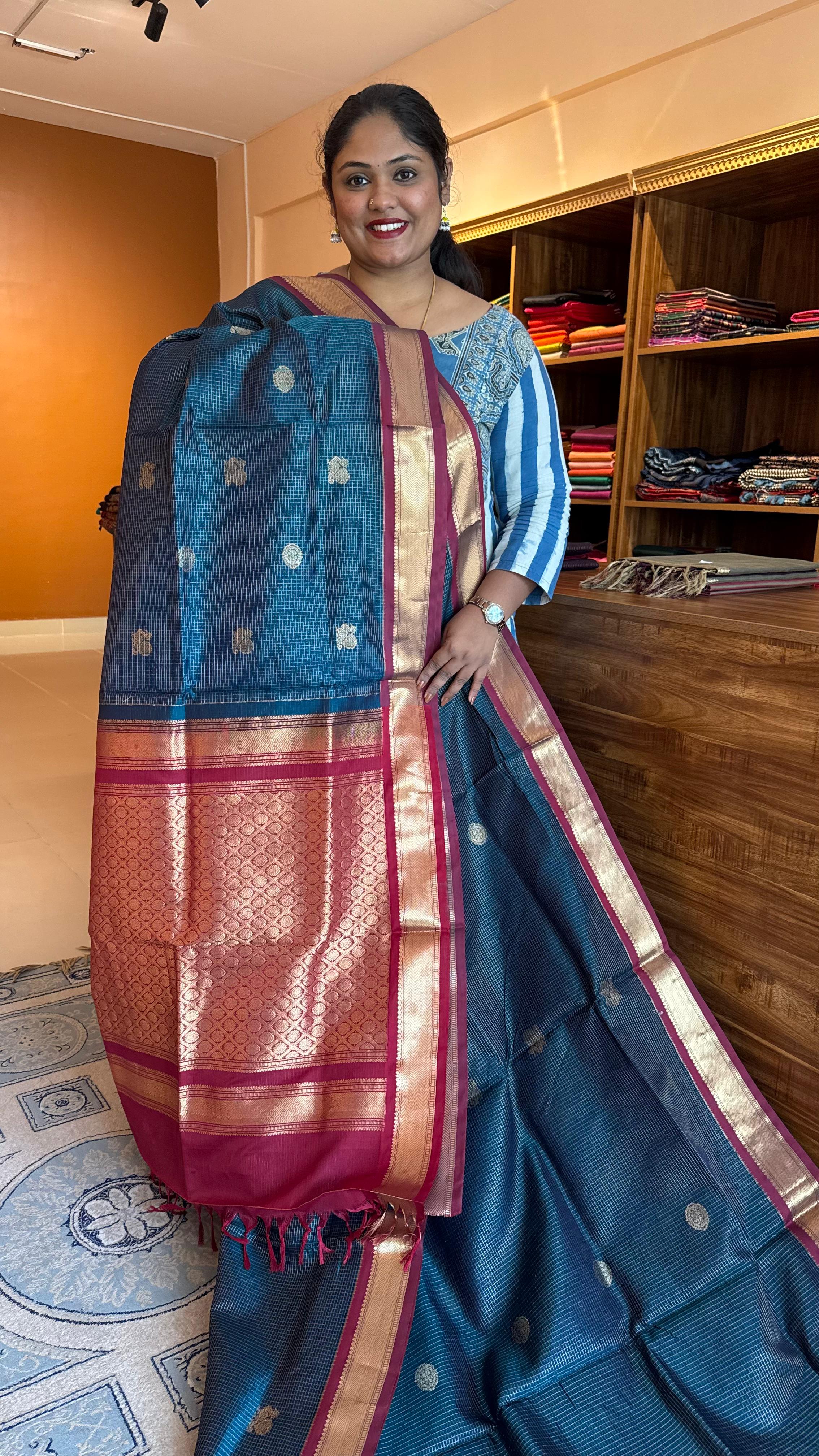 Kanchivaram Silk Cotton Madisar - 01-12-20-PSC-02