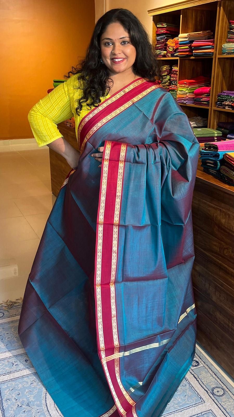 Devendra 6 yards saree - 11-07-02-6Y-01