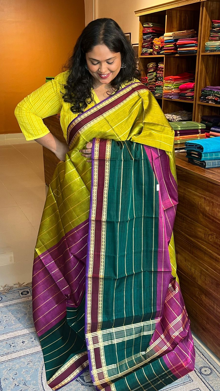 Devendra 6 yards saree - 11-07-03-6Y-01