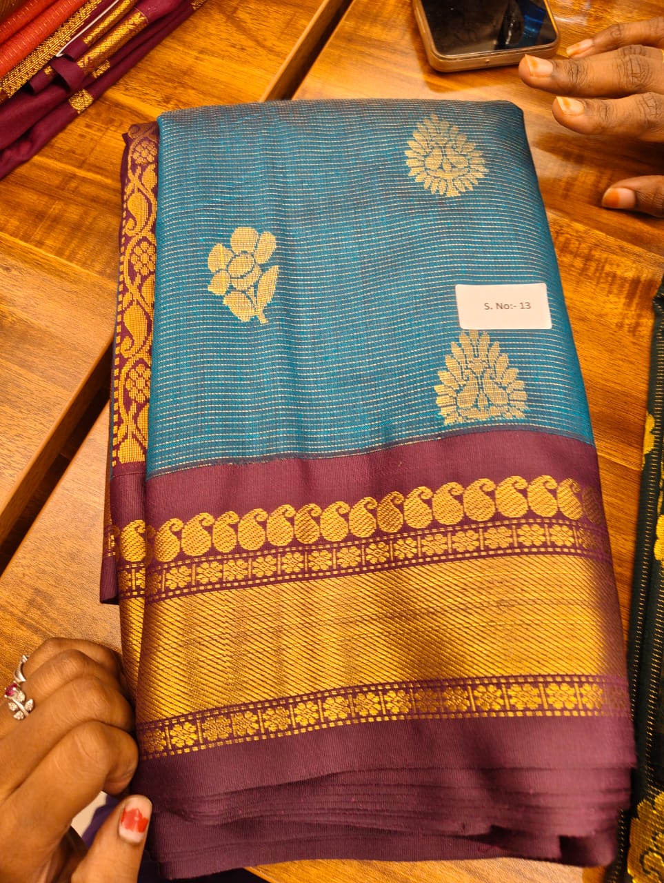 Semi silk saree - 01-07-13-04
