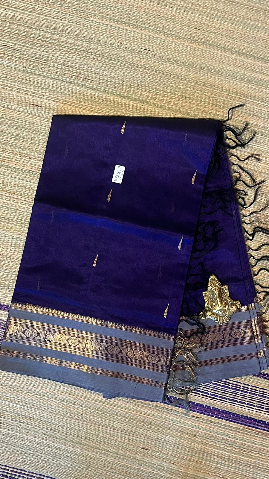 Kanchivaram silk cotton saree - 01-07-23-04