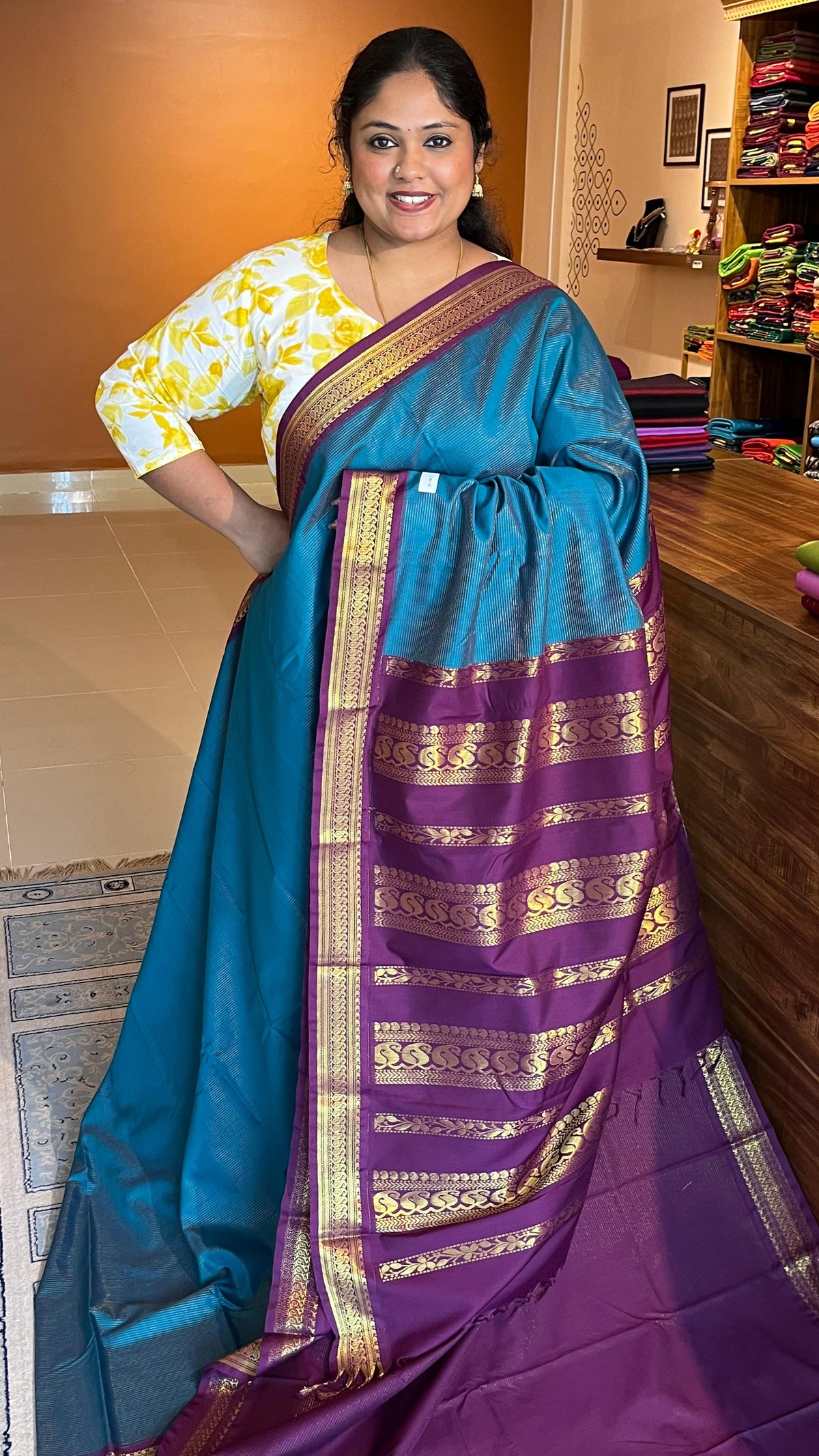 Semi Silk vairaoosi saree -  01-07-12-03