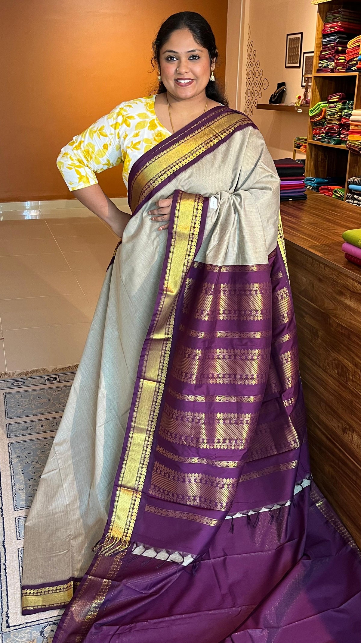 Semi Silk vairaoosi saree -  01-07-12-06