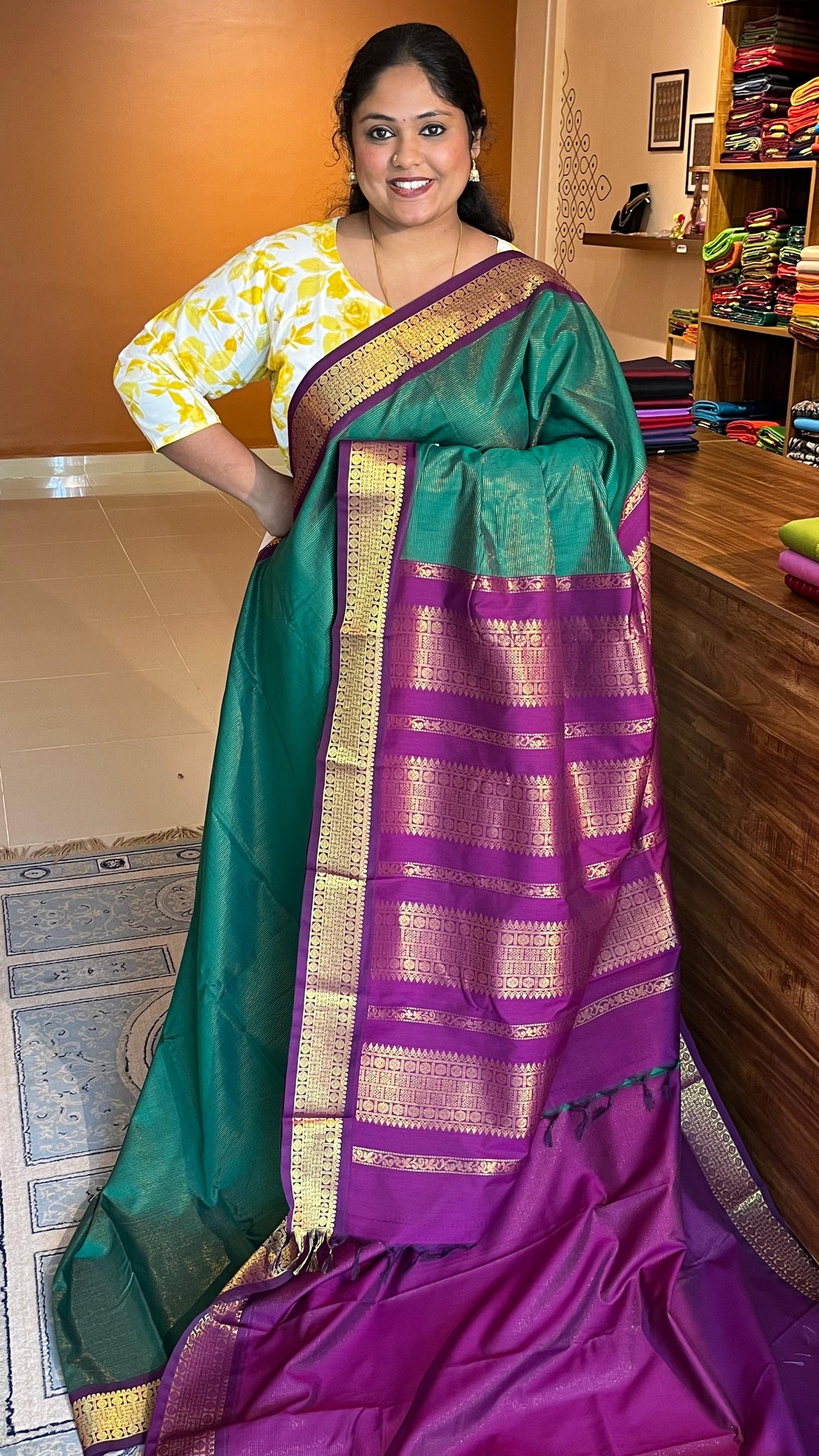Semi Silk vairaoosi saree -  01-07-12-01