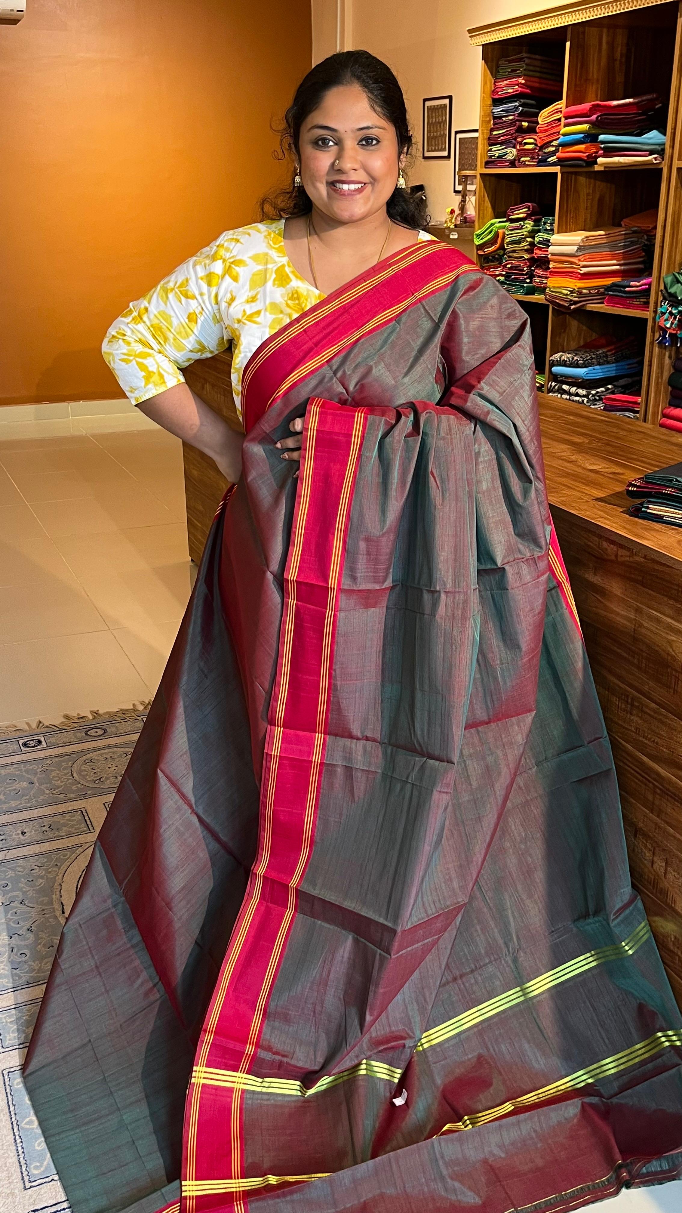 Devendra 6 yards Saree - 11-07B-05-7Y-02(Manthulir)