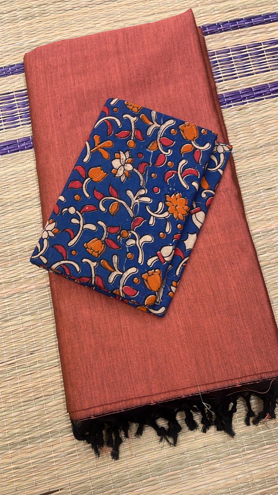 Plain semi silk saree - 01-03-03-PCS-24