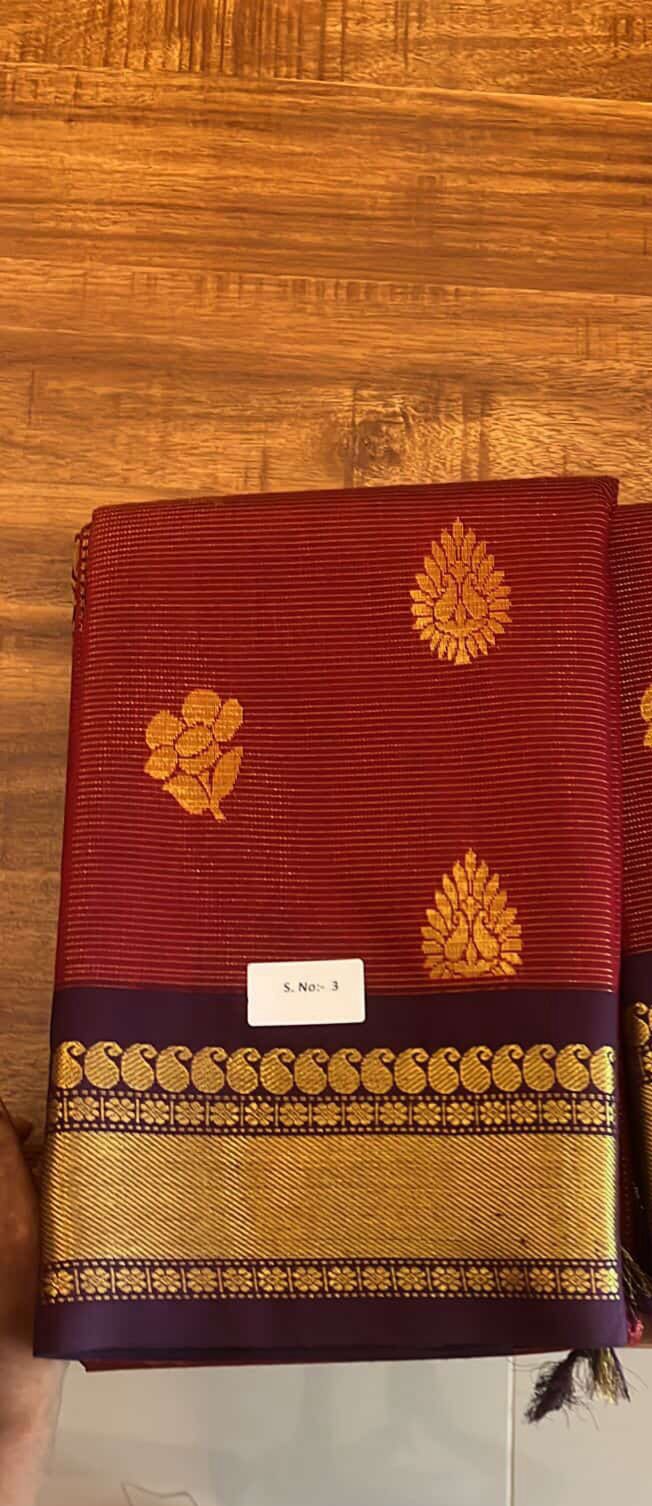 Semi silk saree - 01-07-03B-15