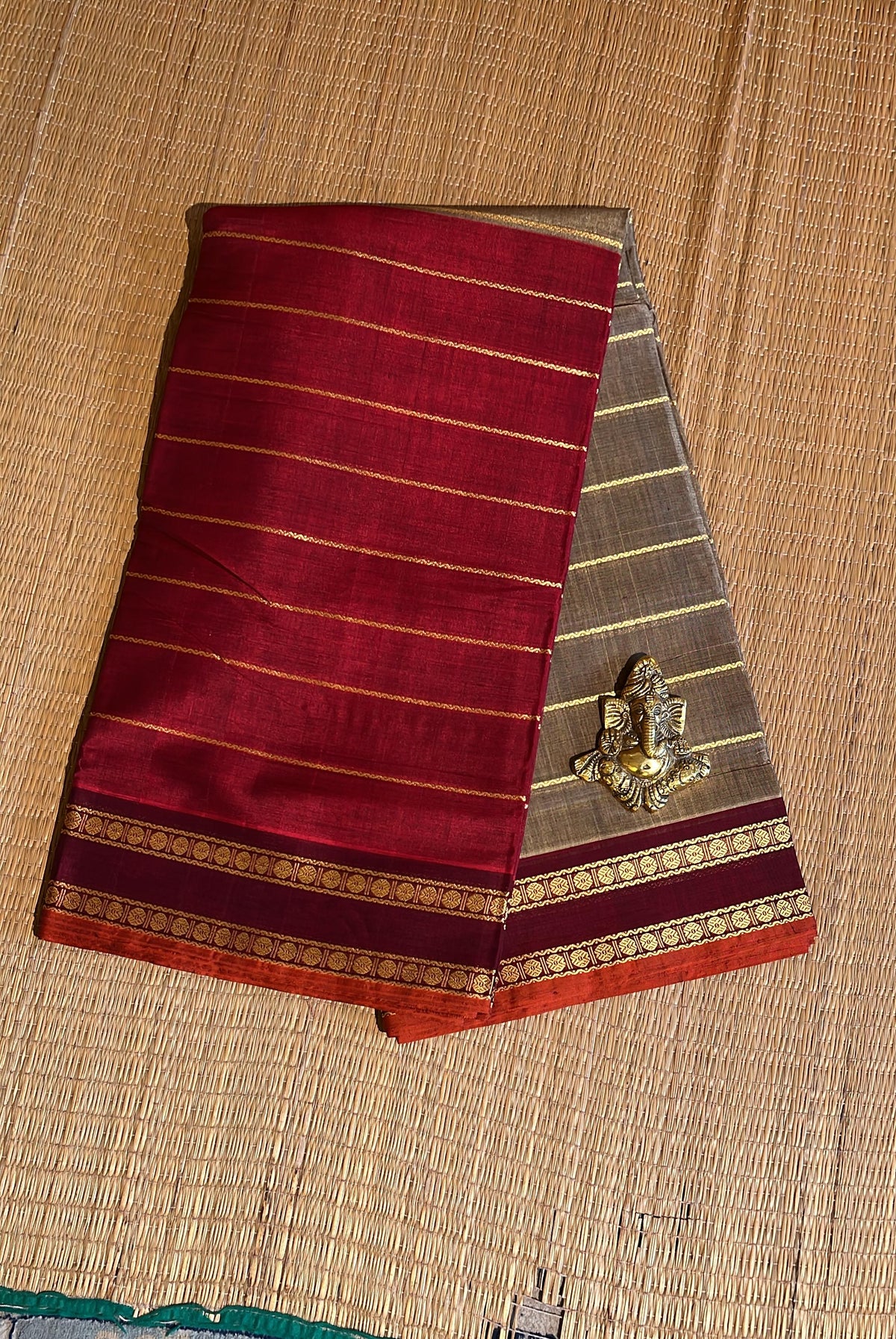 DEVENDRA 10.5 YARDS SAREE - 12-07D-11-10.5Y-06