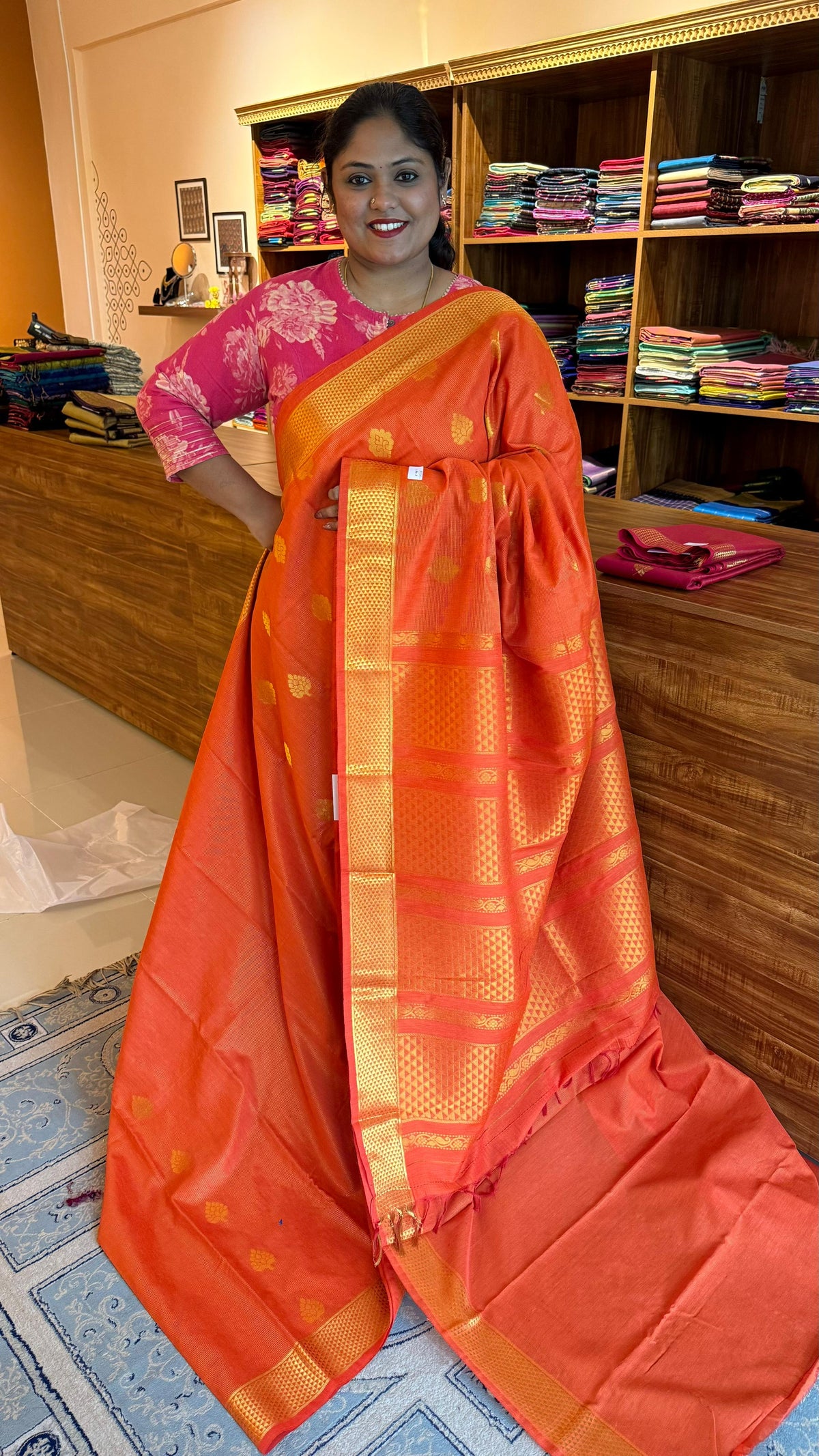 Semi Silk vairaoosi saree -  01-07-02B-37