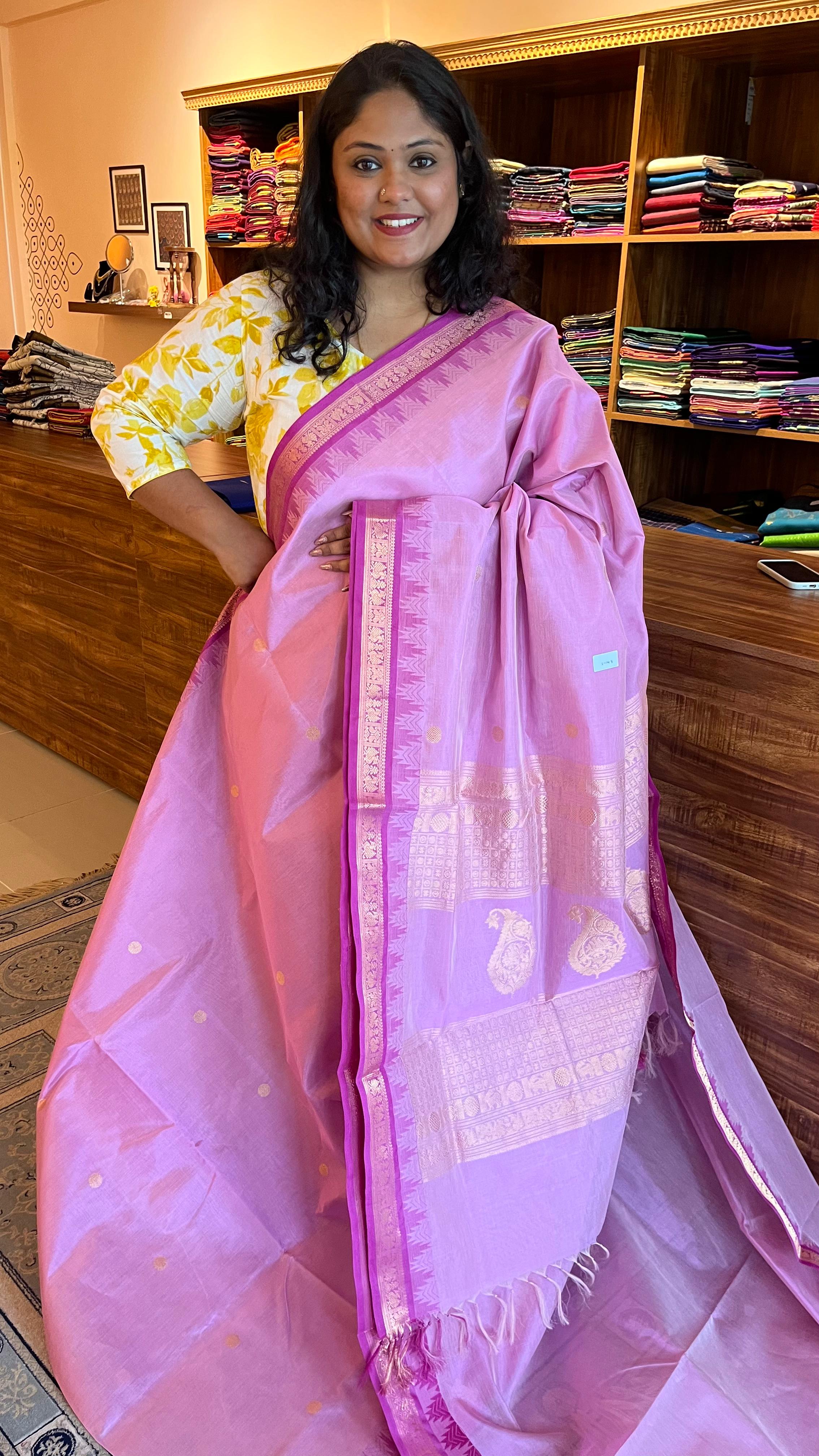 Pure Silk Cotton Saree - 01-07C-05-01