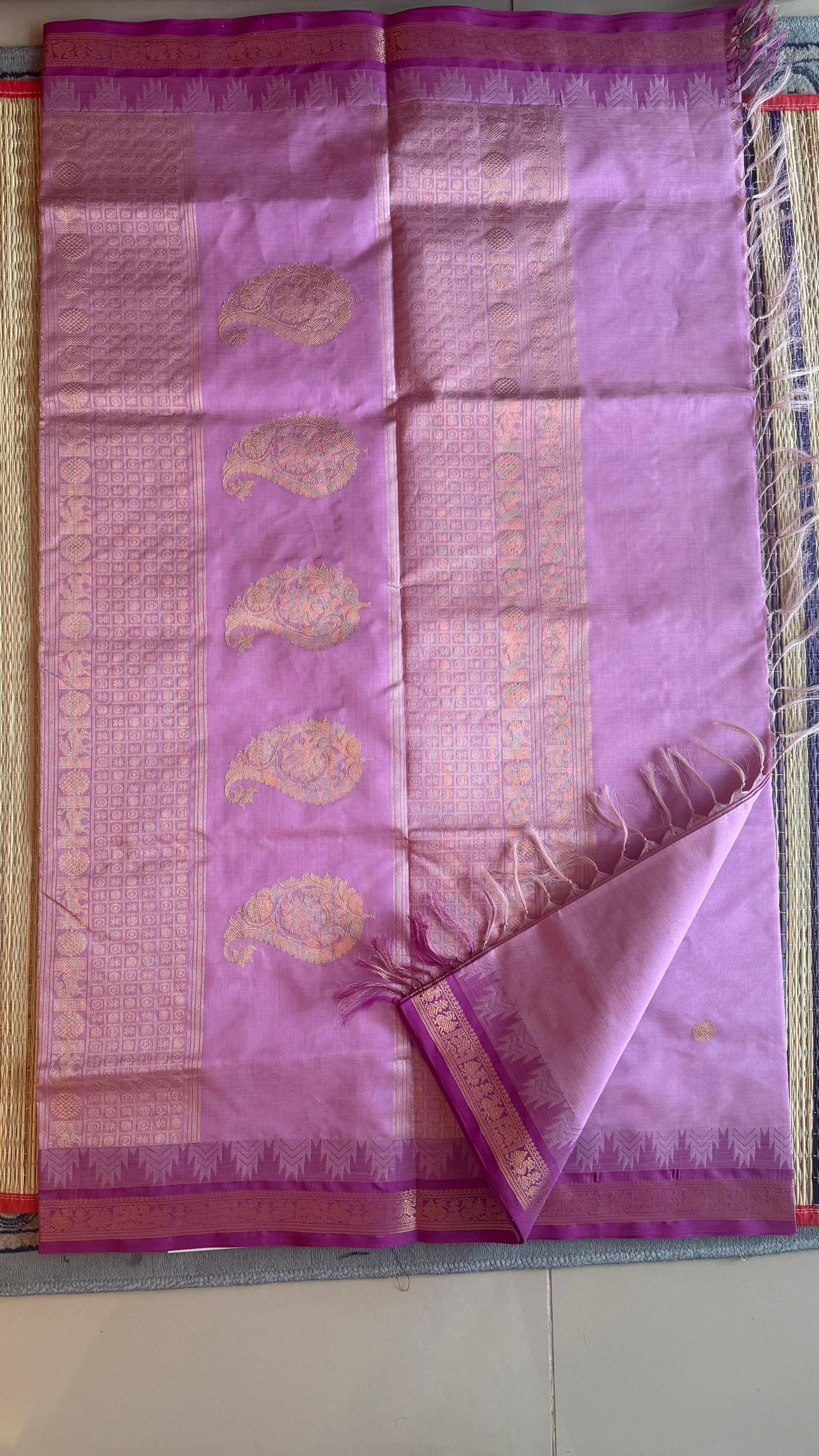 Pure Silk Cotton Saree - 01-07C-05-01