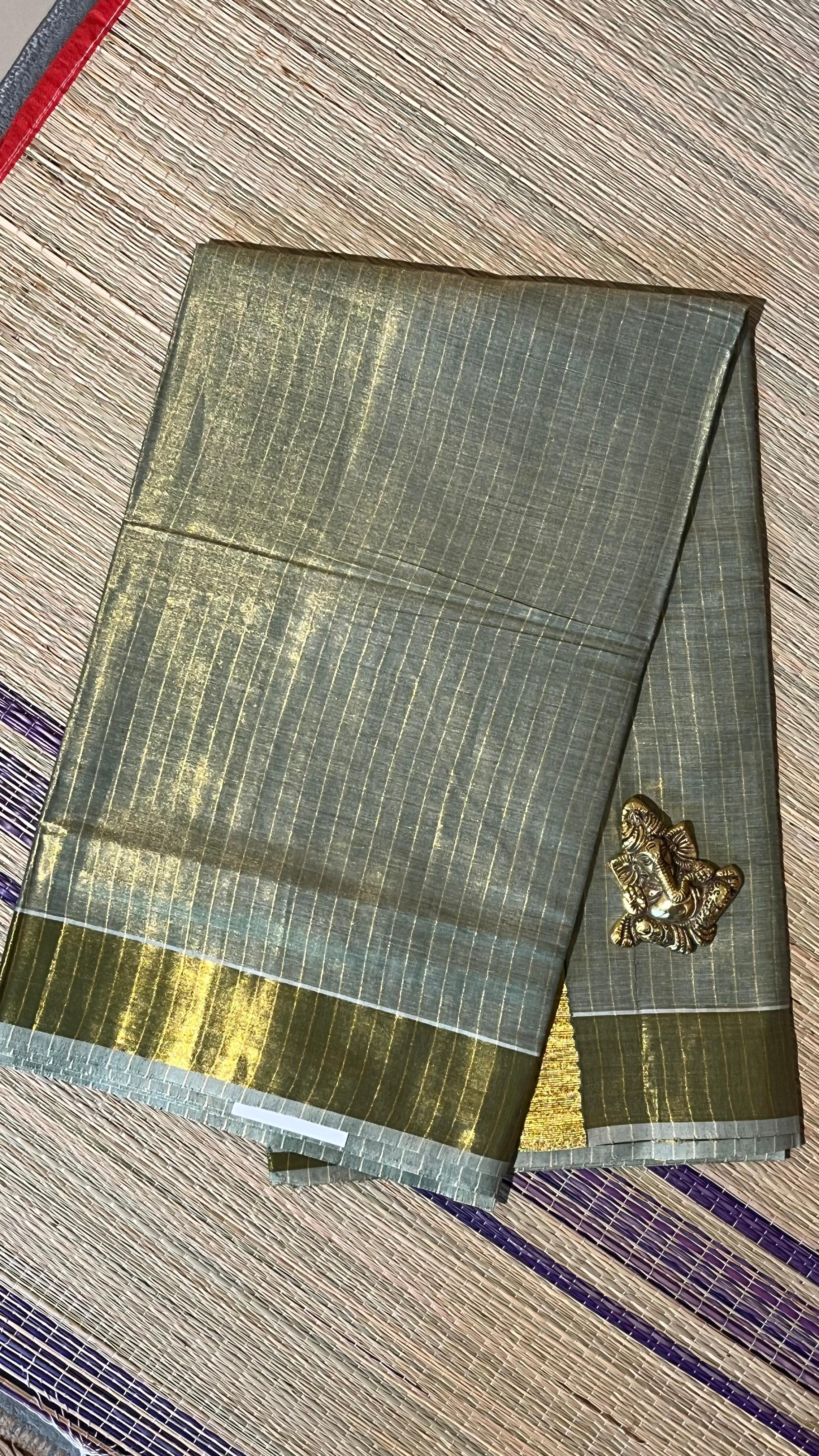 Kerala Cotton Sarees Tissue - Onam Collection - 01-08-06-14