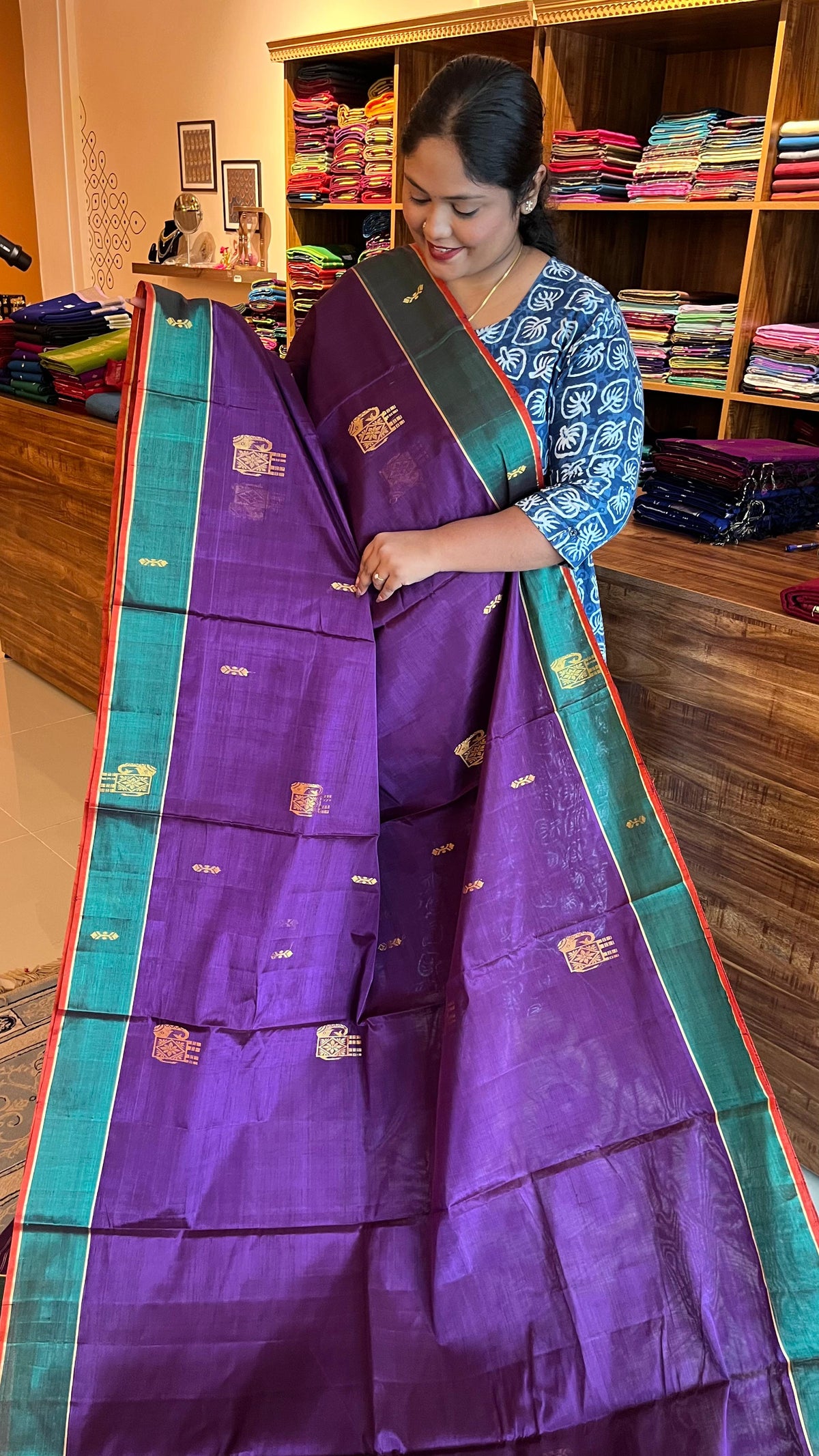 Devendra 10.5 Yards Madisar - 12-08B-13-10.5Y-01