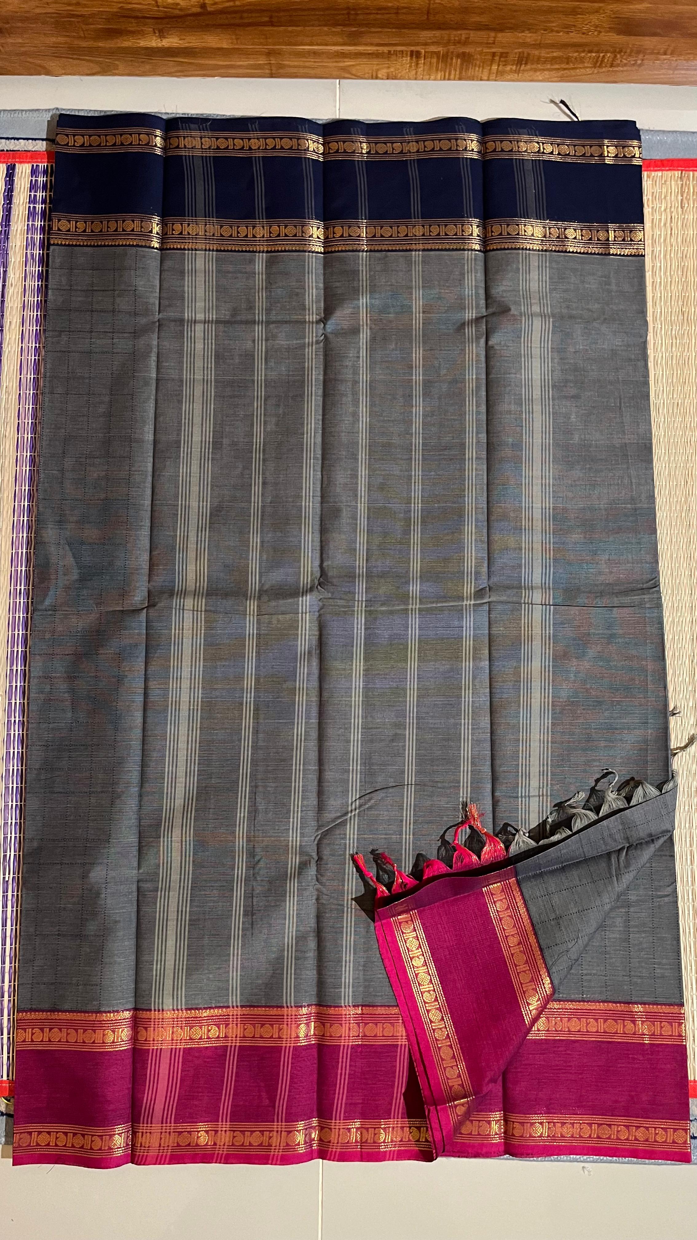Kanchi Cotton Saree - 01-09B-03-21