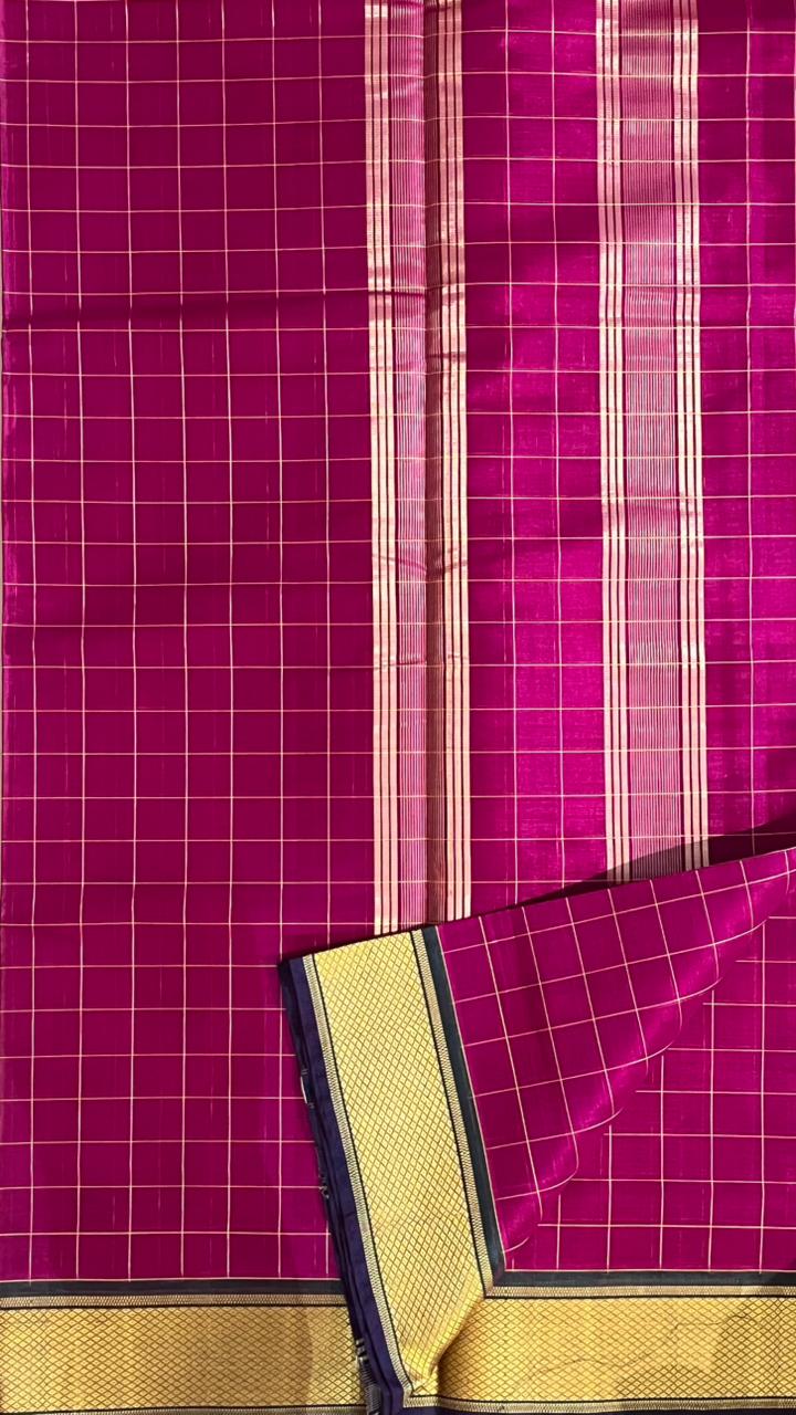 Devendra 7 Yards Saree - 11-10-03-7Y-02 (Vadamalli)