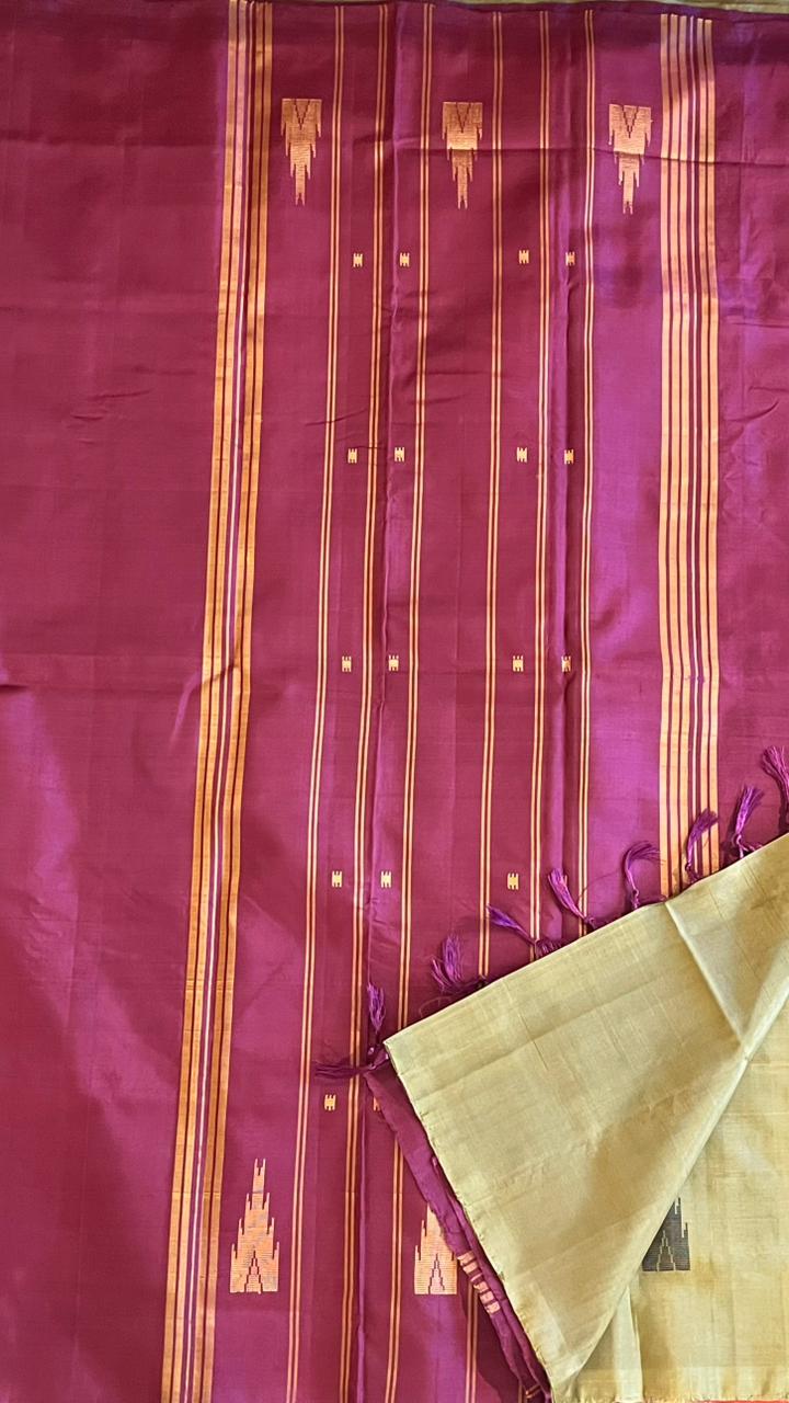 Chinnalampattu 6 Yard Saree - 03-10-01-10(Green)