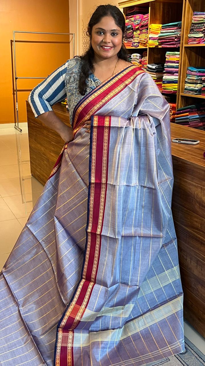 Devendra 7 Yards saree - 11-10C-05-7Y-04 (Lavender)