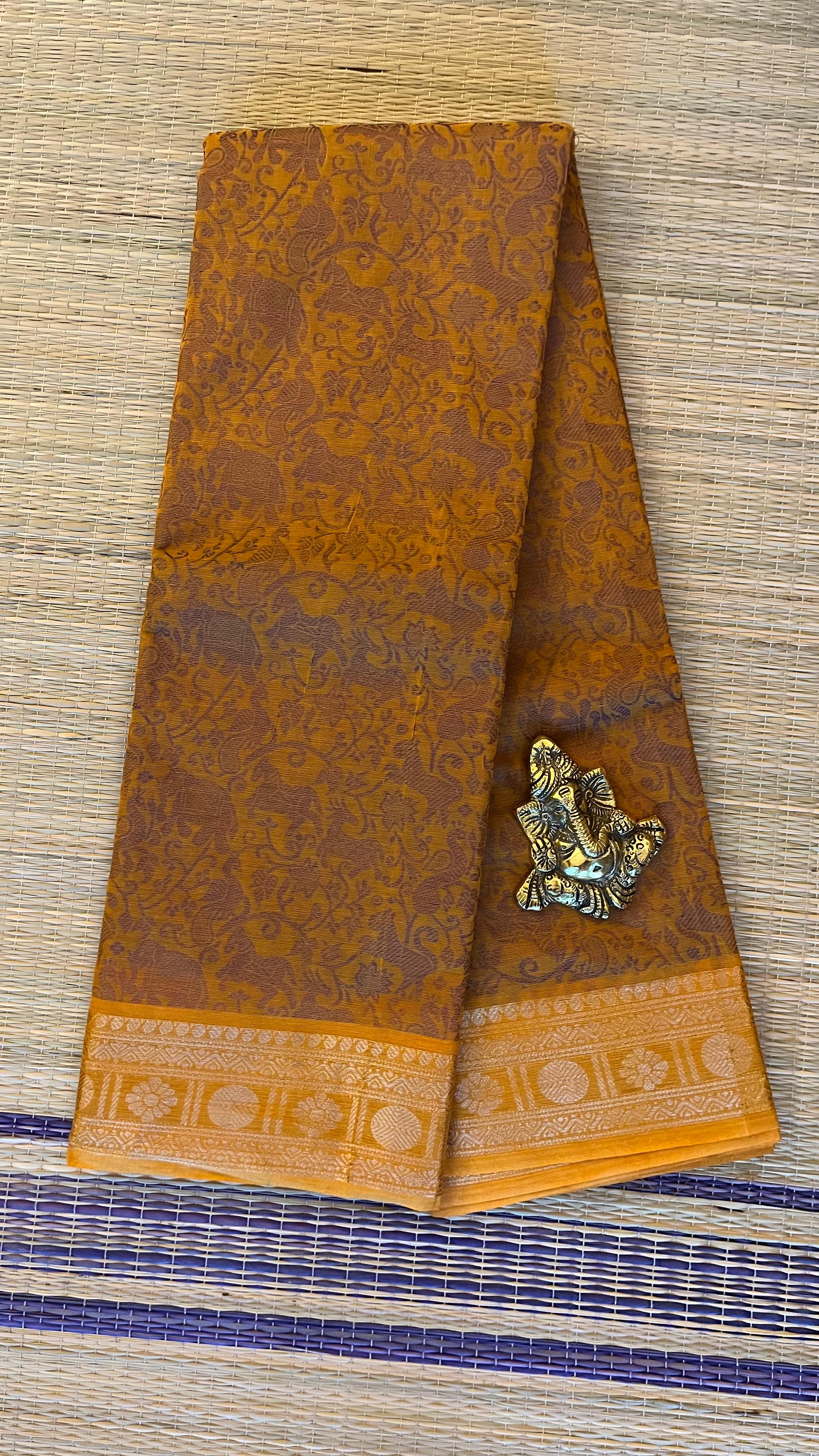 Vanasingaram Kanchi Cotton Saree -  01-09B-03-33