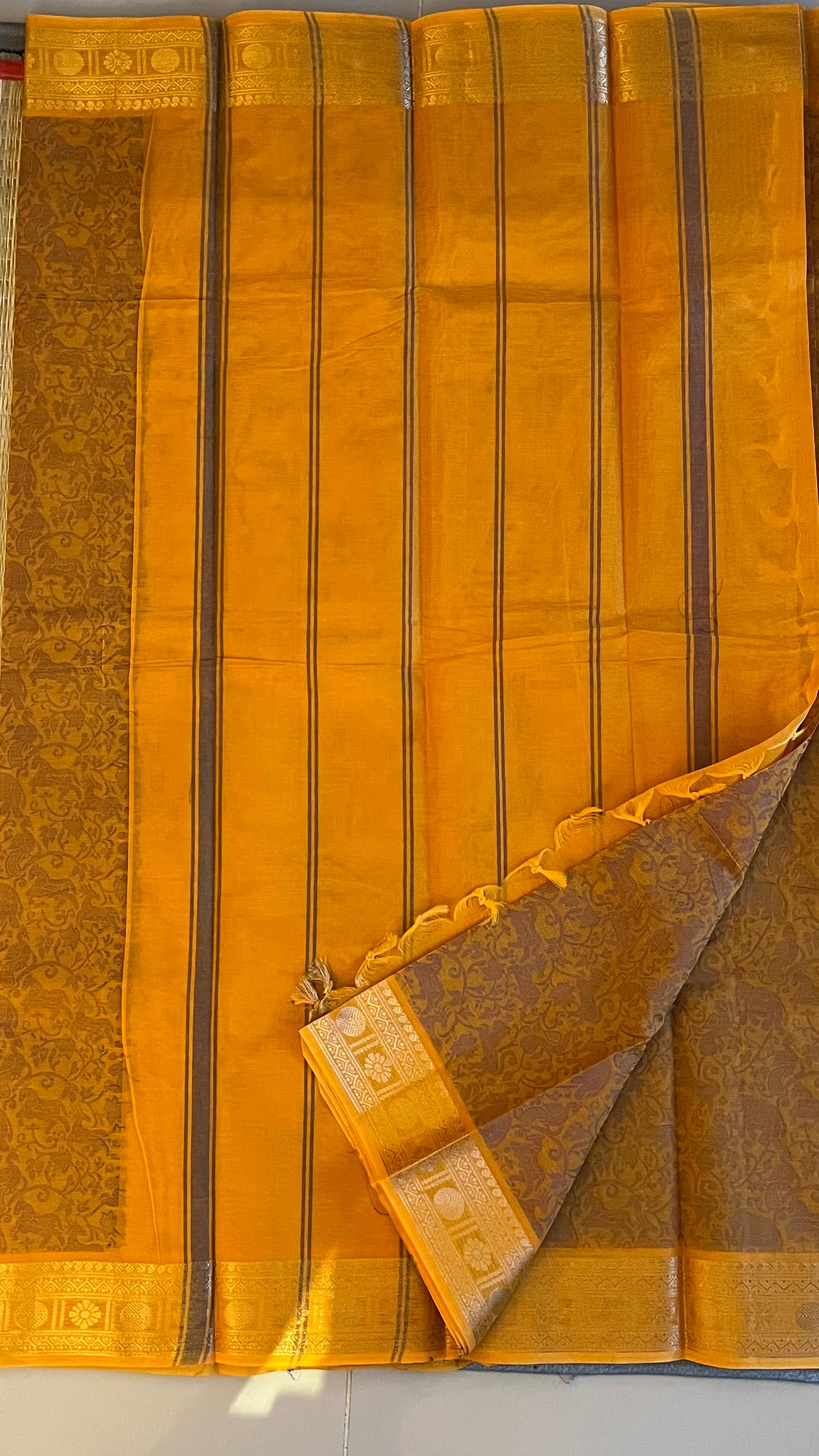 Vanasingaram Kanchi Cotton Saree -  01-09B-03-33