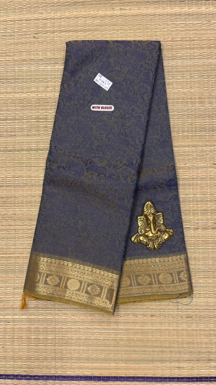 Vanasingaram Kanchi Cotton Saree - 01-03-06-PCS-28