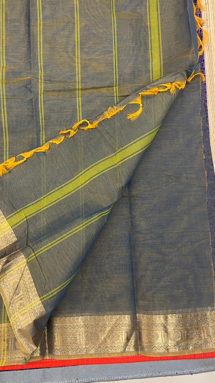 Vanasingaram Kanchi Cotton Saree - 01-03-06-PCS-28