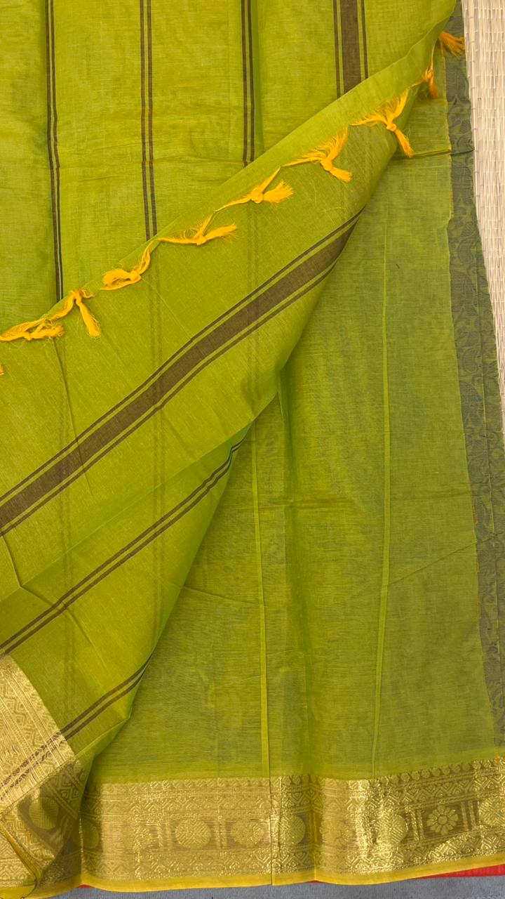 Vanasingaram Kanchi Cotton Saree - 01-03-06-PCS-33