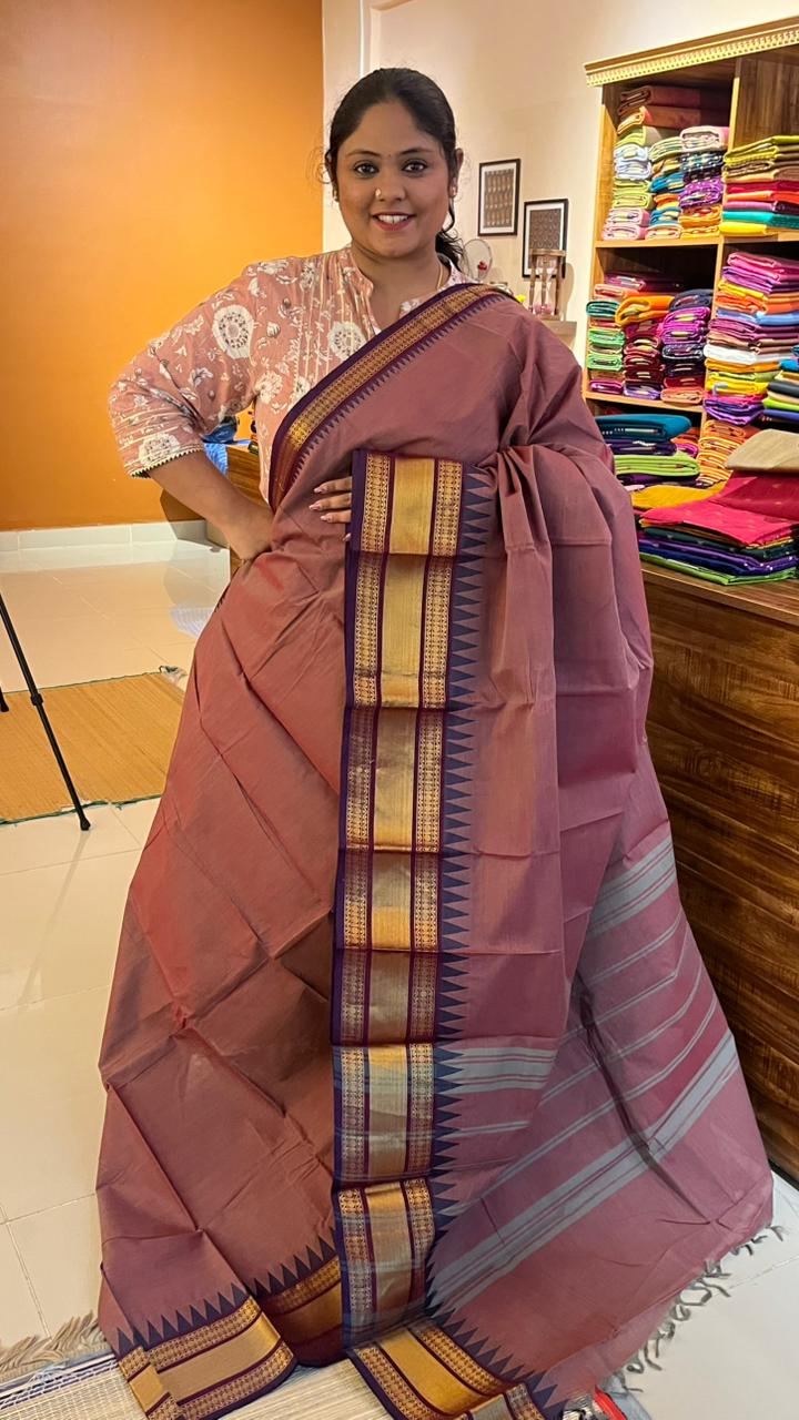 Kanchi Kamakshi Kanchi Cotton Saree - 01-03-04-PCS-40