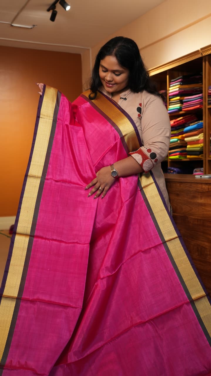 Devendra 10.5 Yards Madisar - 12-10C-08-10Y-01 (Candy Pink)