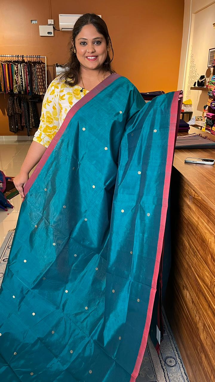 Kanchivaram Silk Cotton Saree - 01-01-01-03