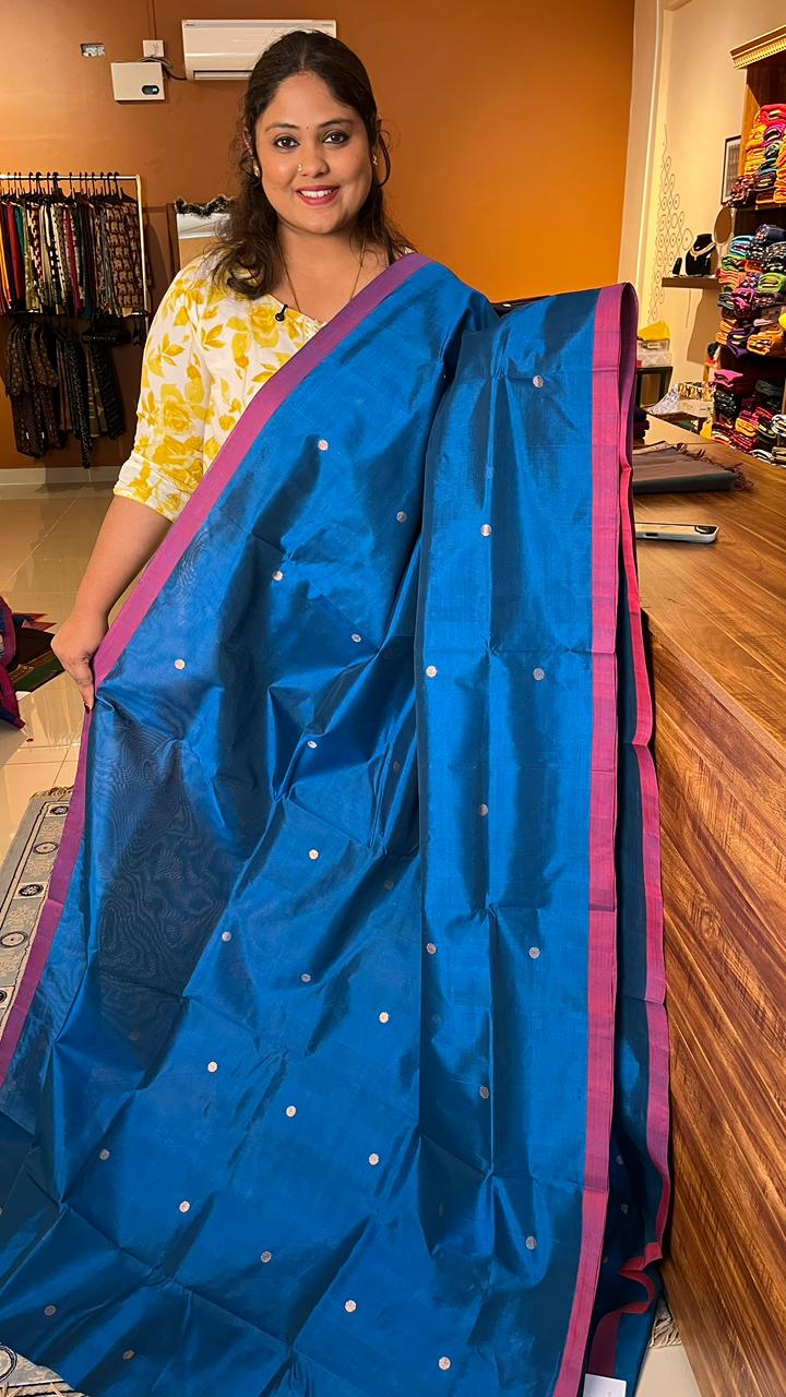 Kanchivaram Silk Cotton Saree - 01-01-01-01