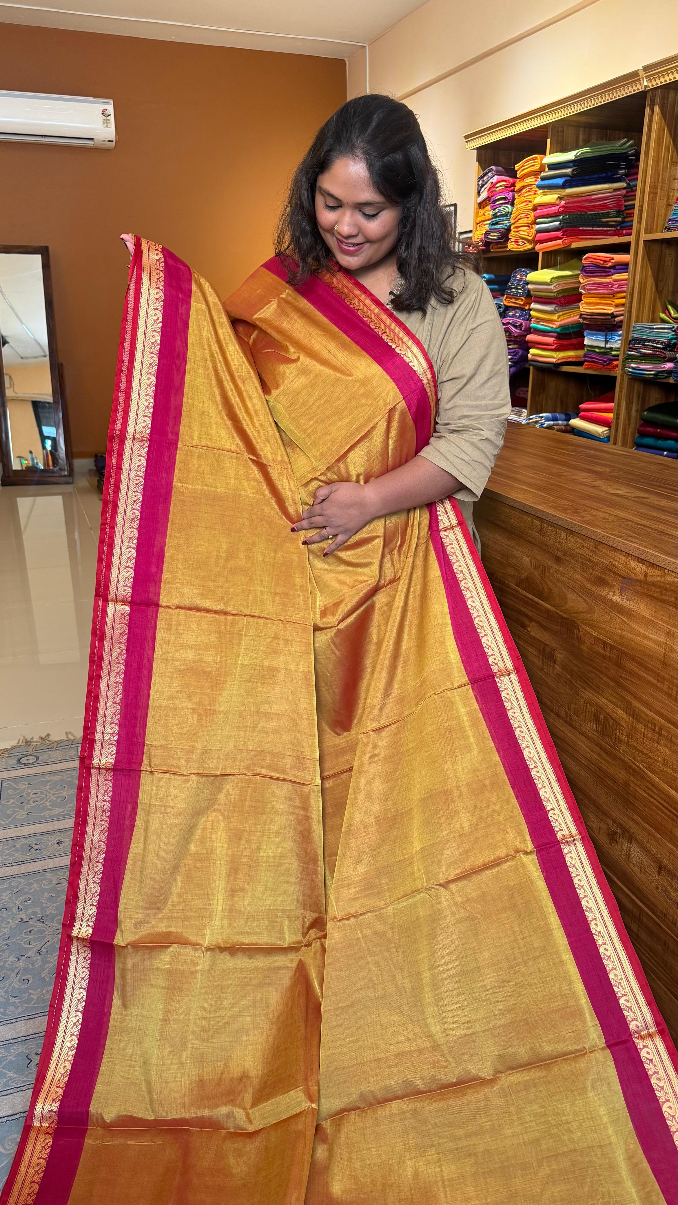 Devendra 10.5 Yards Madisar - 12-01-12-10.5Y-02 (Yellow)