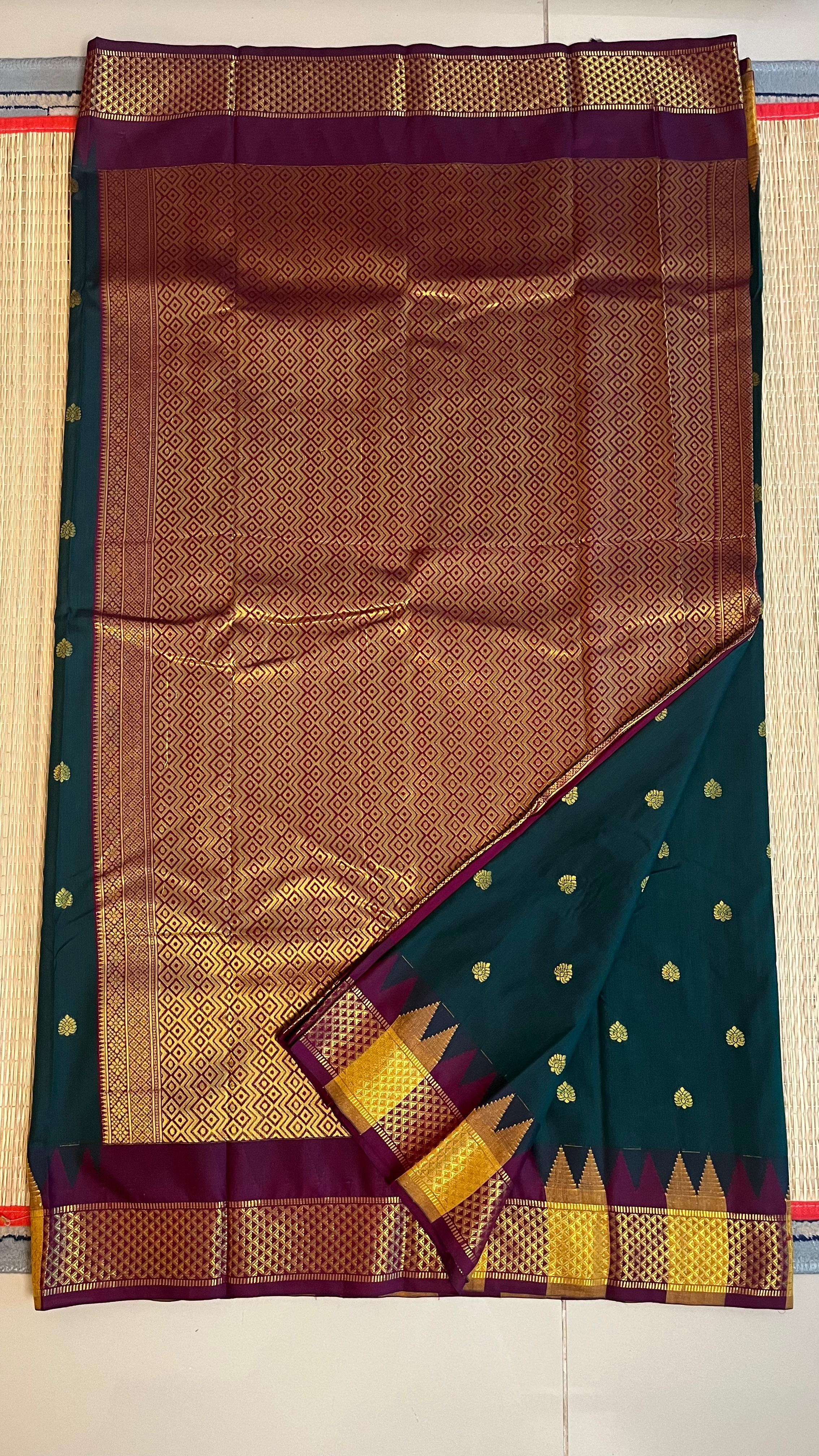 Semi Silk Bhutta Saree -01-08B-11-05