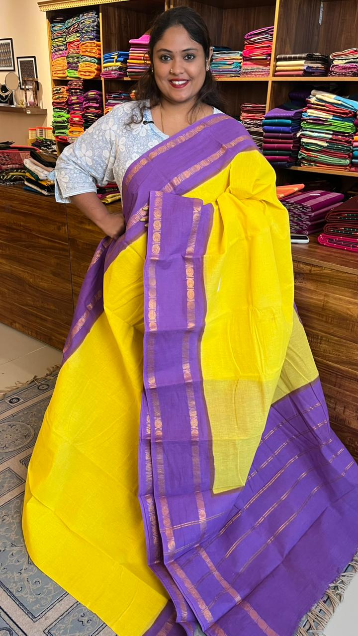 Madurai Kattu Chaayam Sarees With Blouse  - 11-02-09-6.30Y-06
