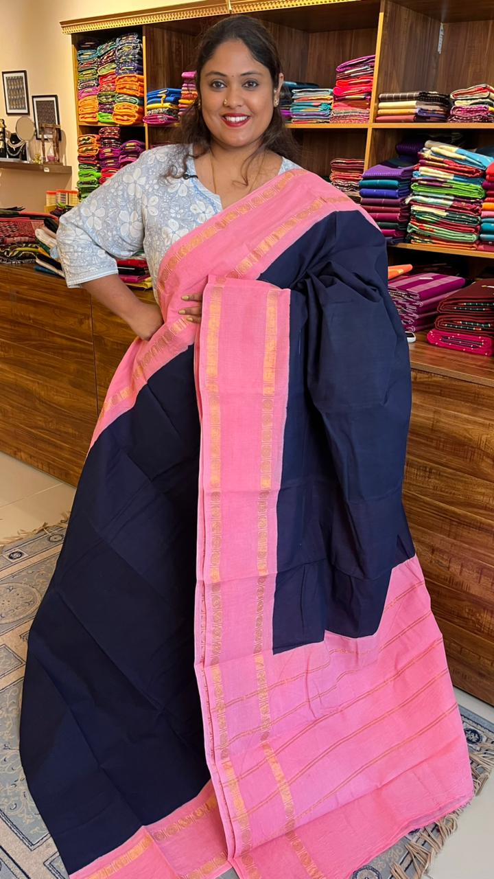 Madurai Kattu Chaayam Sarees With Blouse  -  11-02-09-6.30Y-04