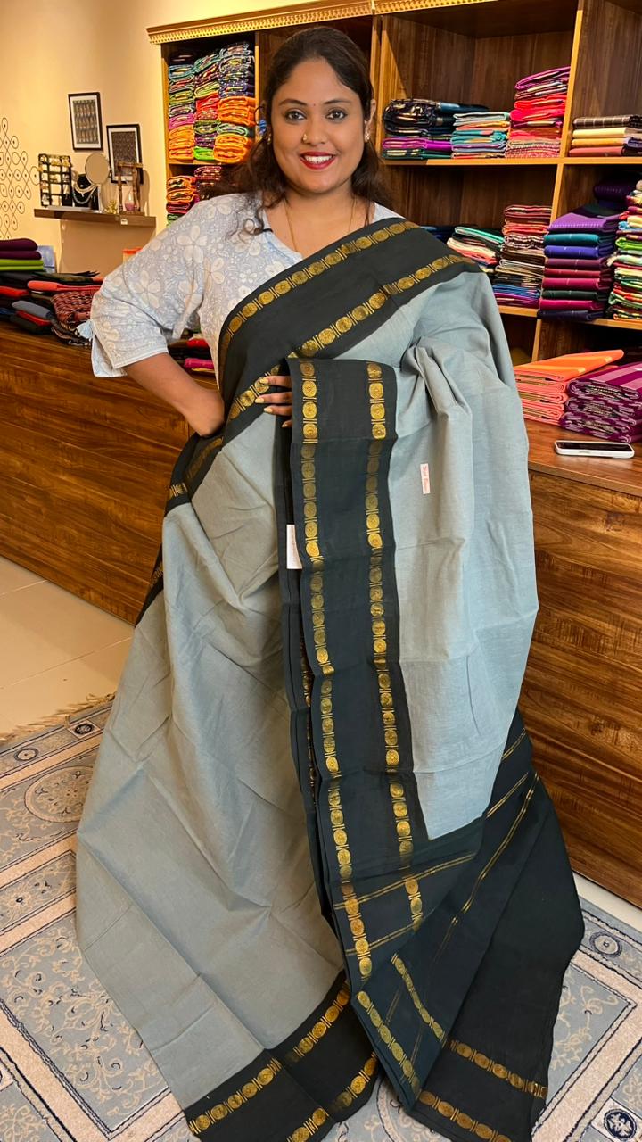 Madurai Kattu Chaayam Sarees With Blouse  -  11-02-09-6.30Y-08